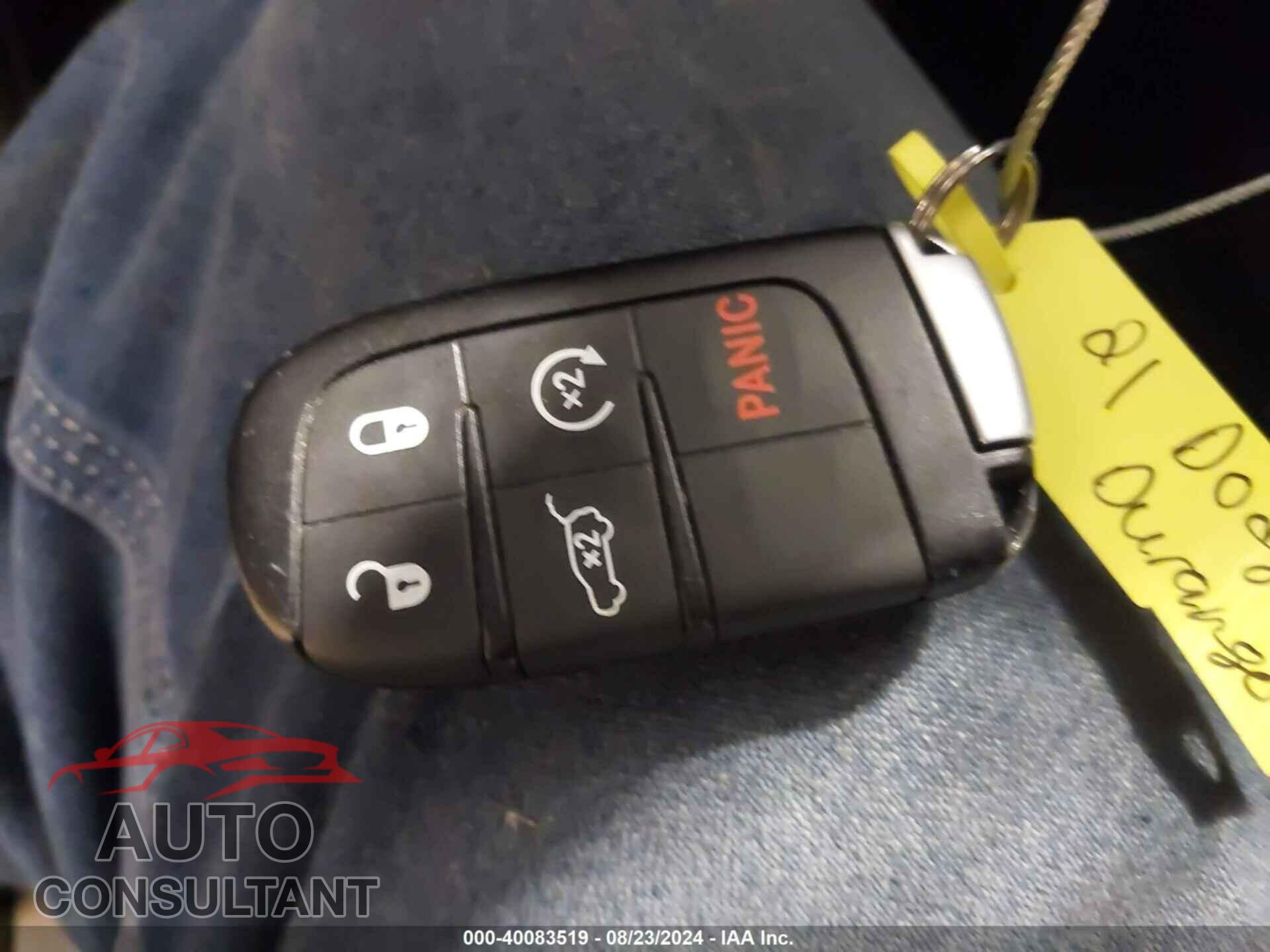 DODGE DURANGO 2021 - 1C4RDJDGXMC555986