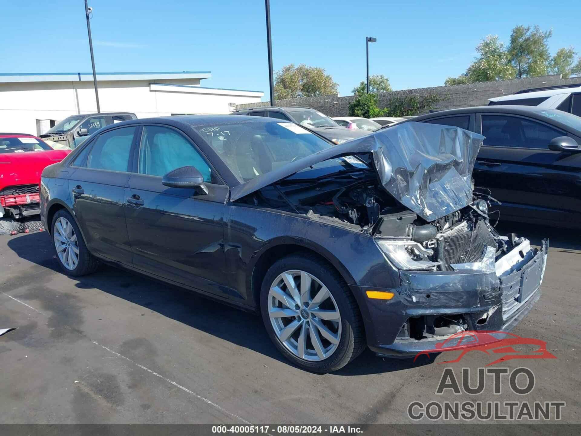 AUDI A4 2017 - WAUGNAF49HN011042