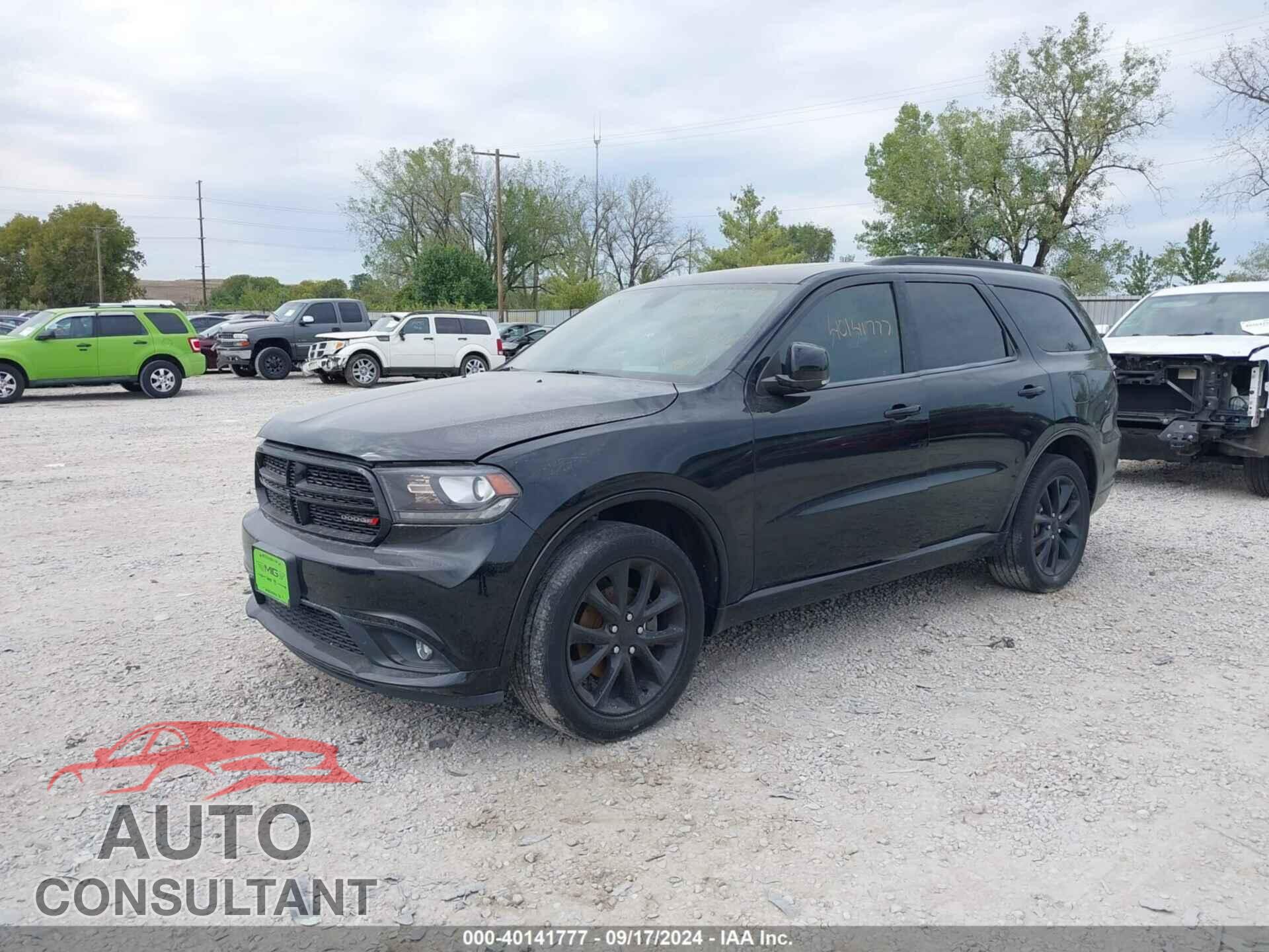 DODGE DURANGO 2018 - 1C4RDJDG0JC291348