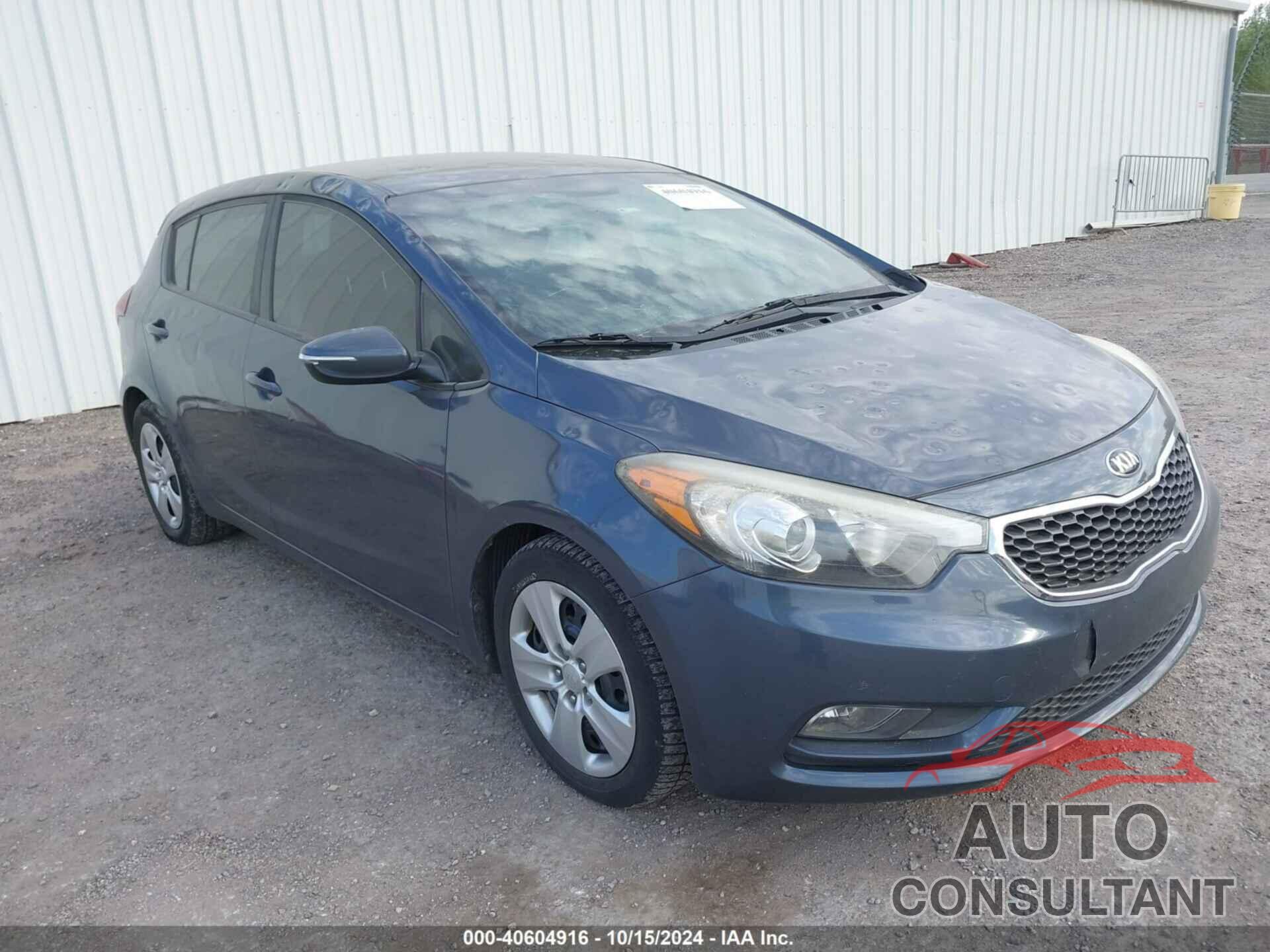 KIA FORTE 2016 - KNAFK5A88G5577245