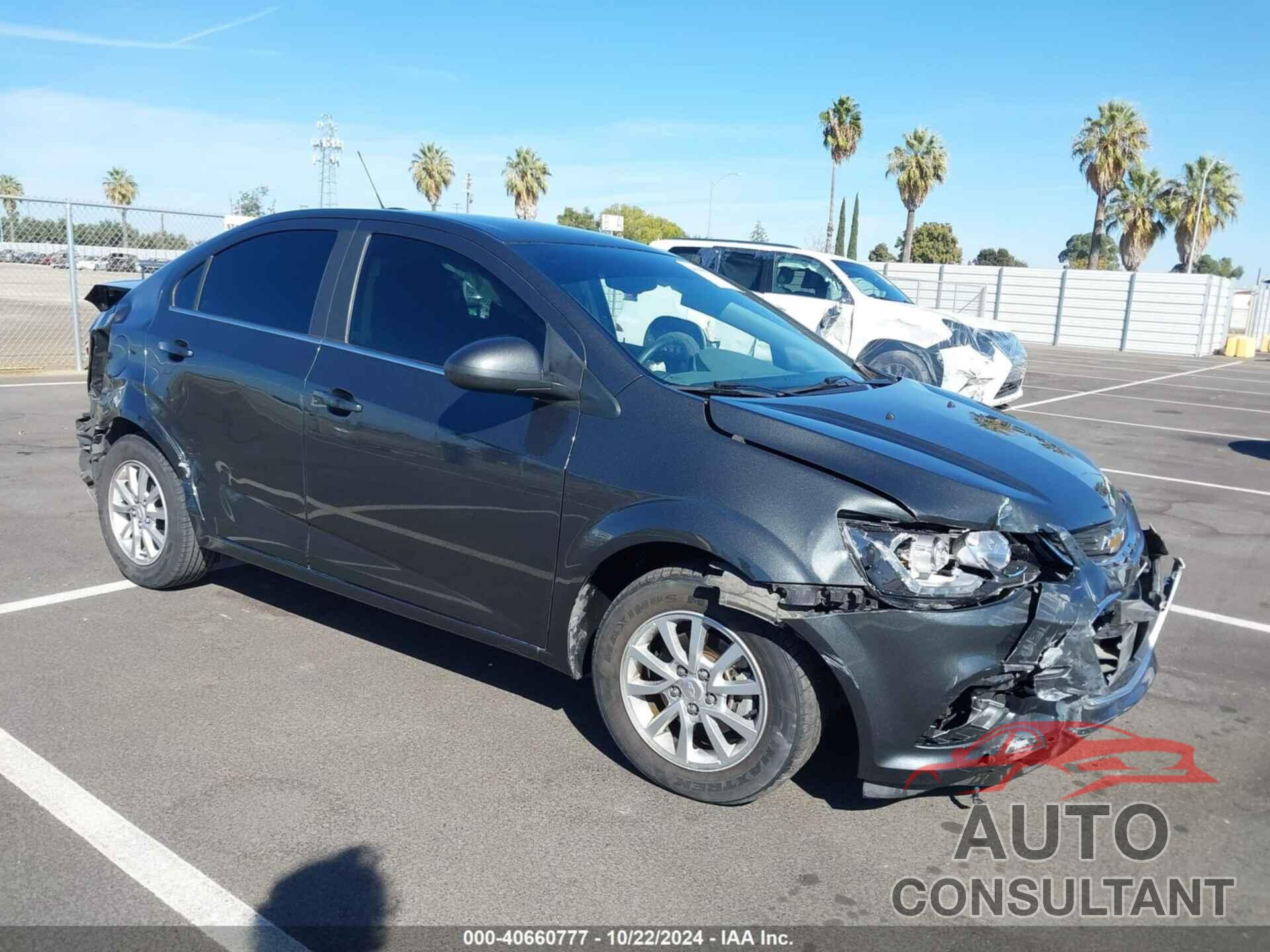 CHEVROLET SONIC 2019 - 1G1JD5SB4K4150038