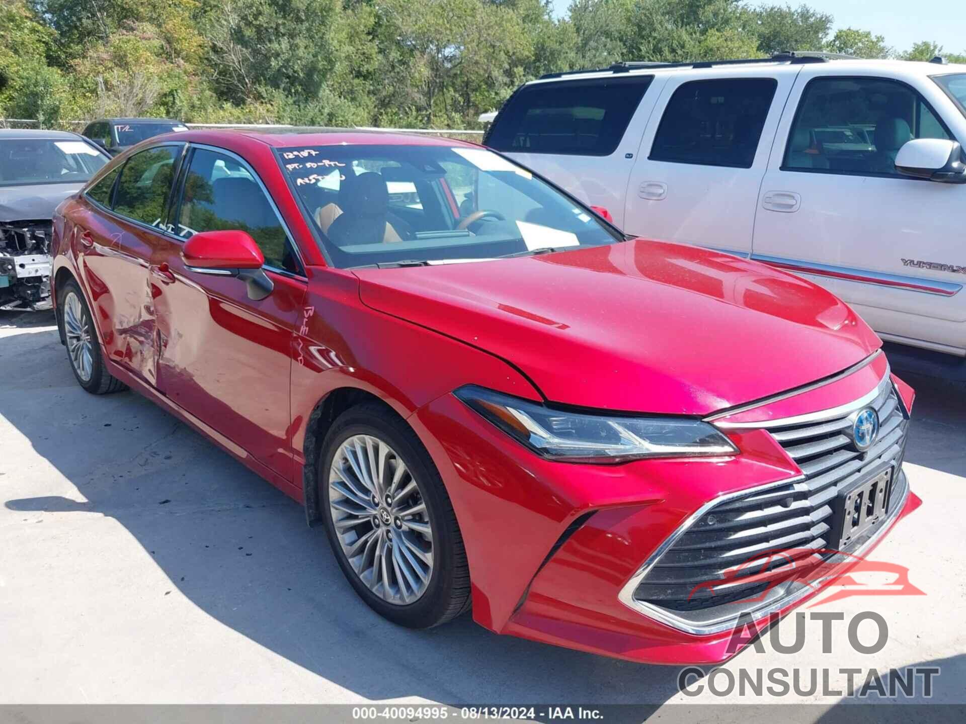 TOYOTA AVALON 2022 - 4T1DA1AB6NU015358