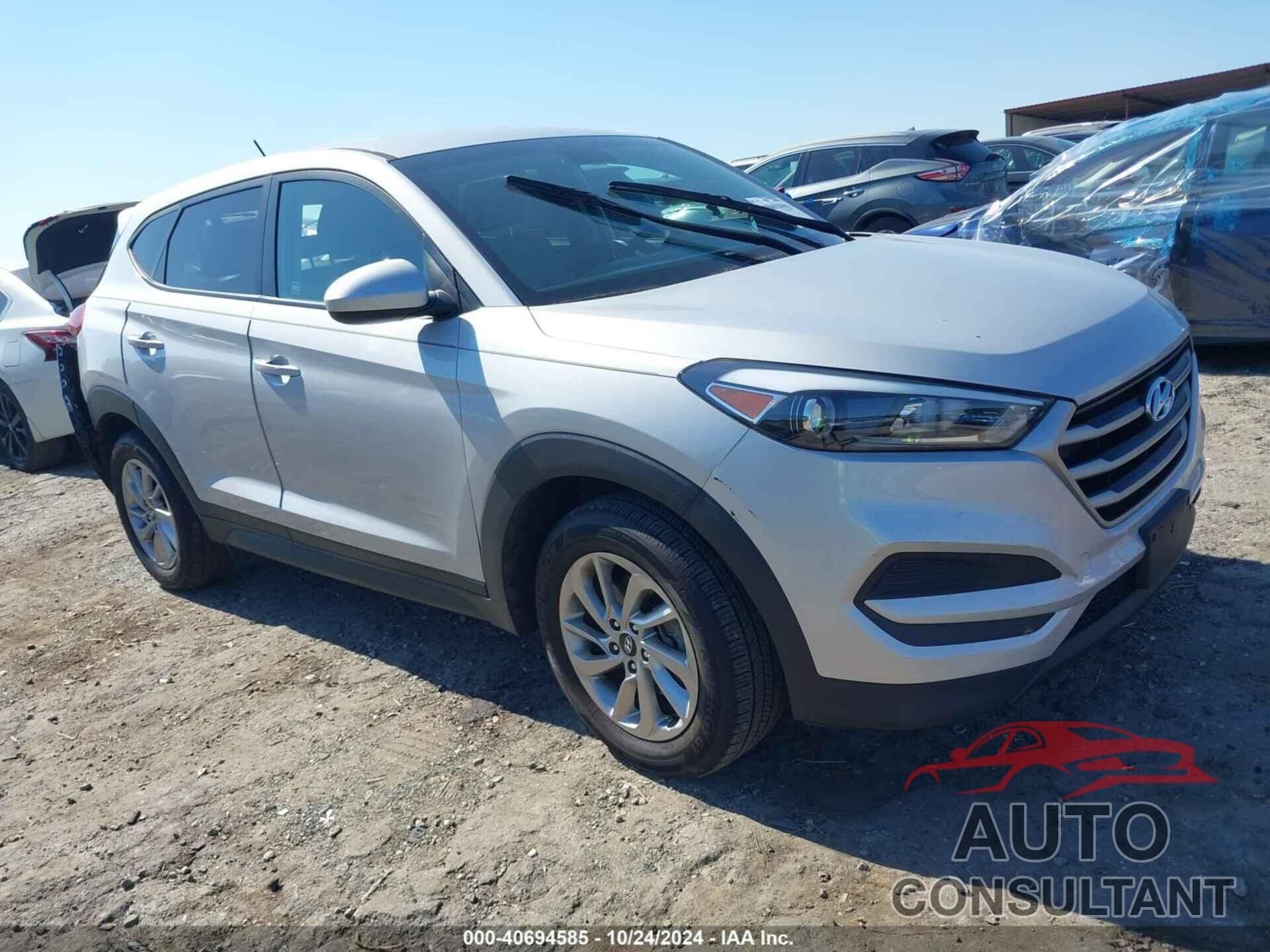 HYUNDAI TUCSON 2018 - KM8J2CA46JU707675