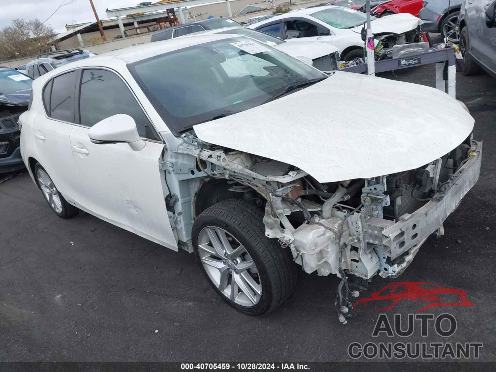 LEXUS CT 200H 2016 - JTHKD5BHXG2269567