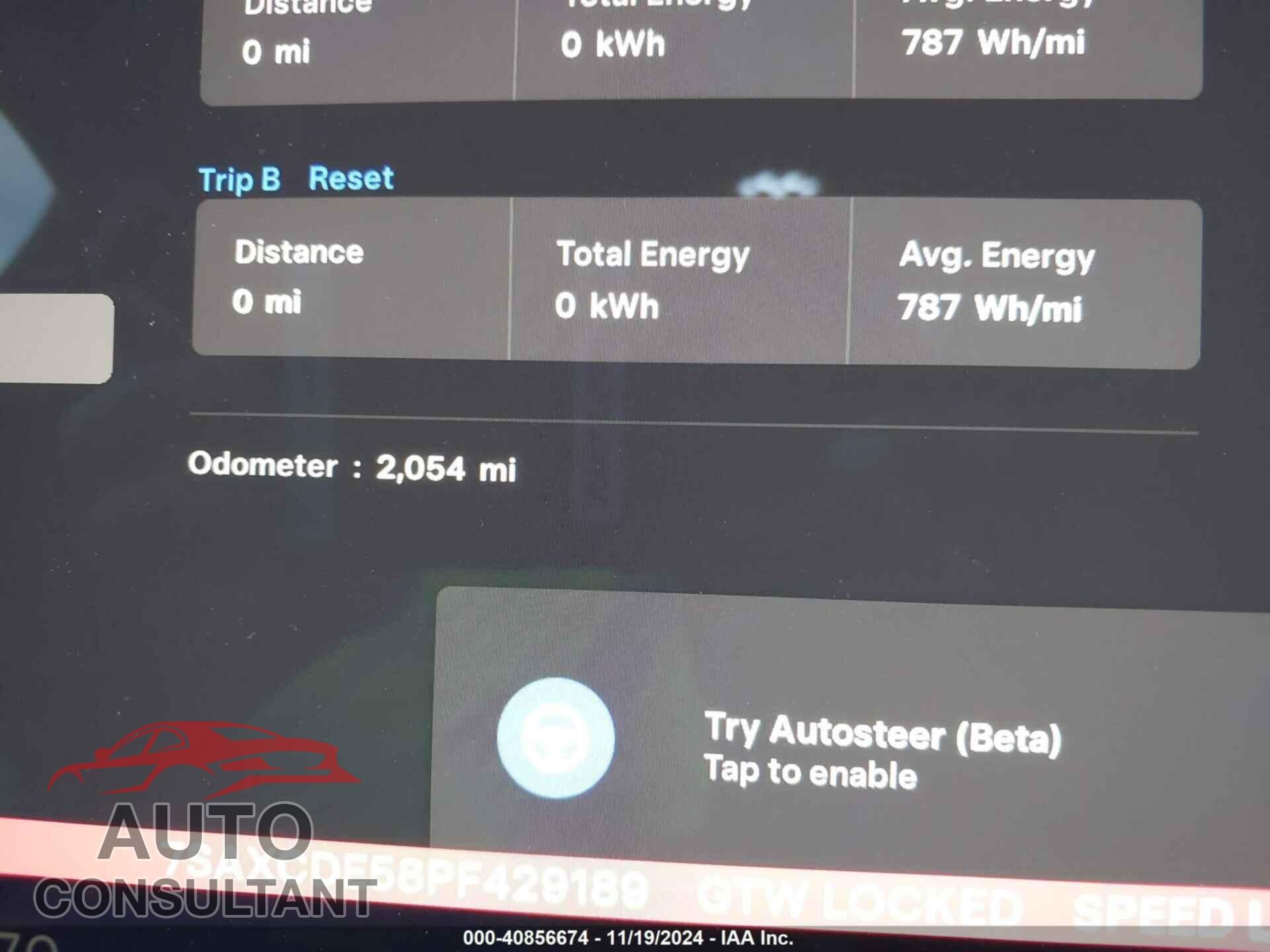 TESLA MODEL X 2023 - 7SAXCDE58PF429189