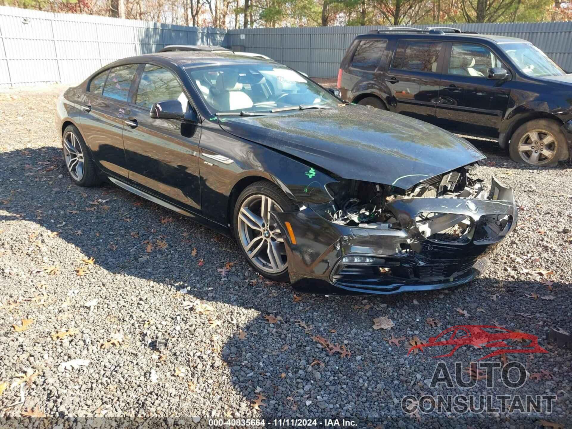 BMW 650I GRAN COUPE 2014 - WBA6B4C5XED760422
