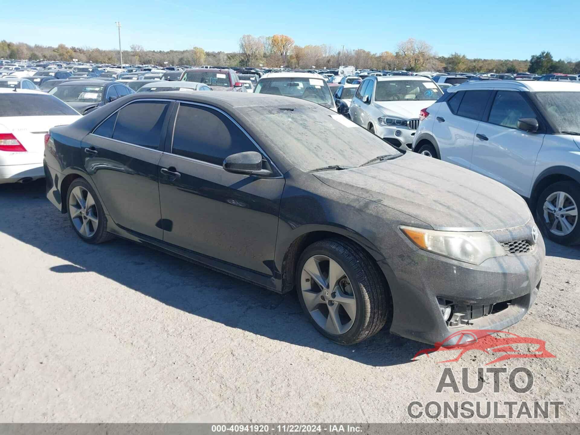 TOYOTA CAMRY 2012 - 4T1BK1FK0CU016676