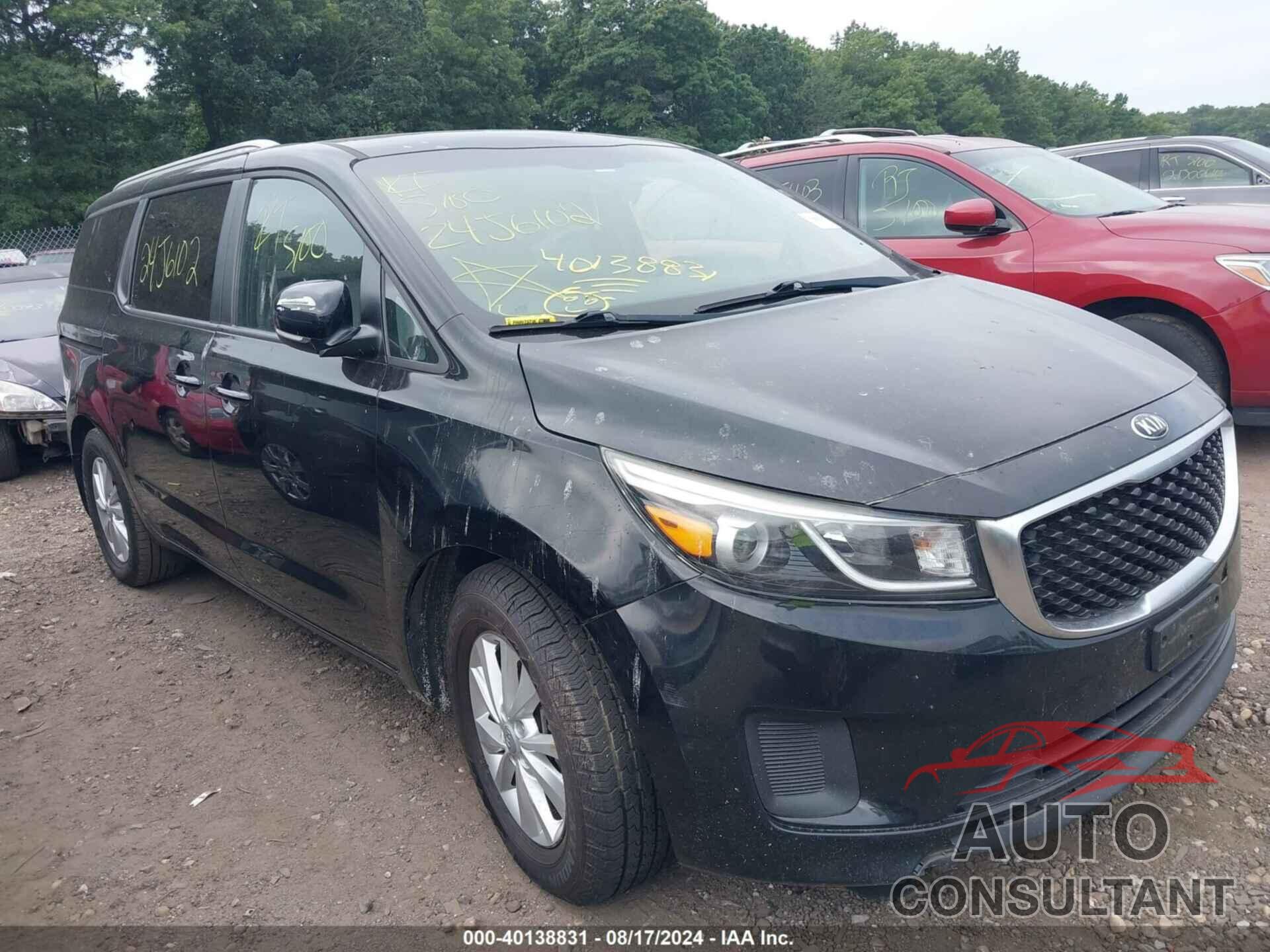 KIA SEDONA 2016 - KNDMB5C17G6168402