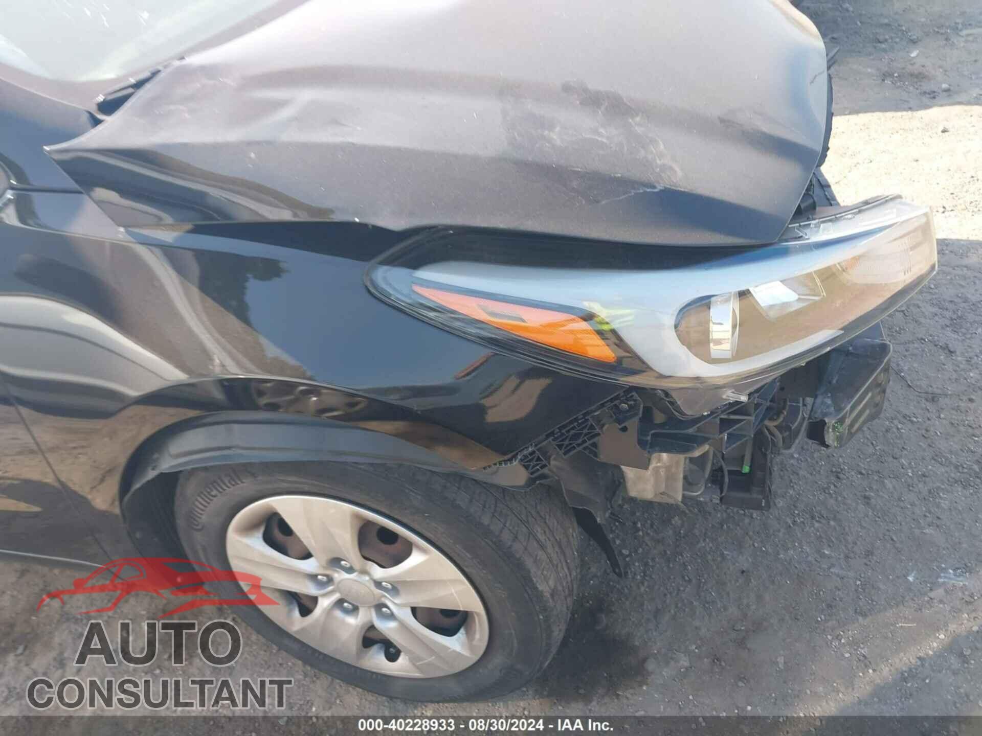 KIA FORTE 2017 - 3KPFK4A73HE104959