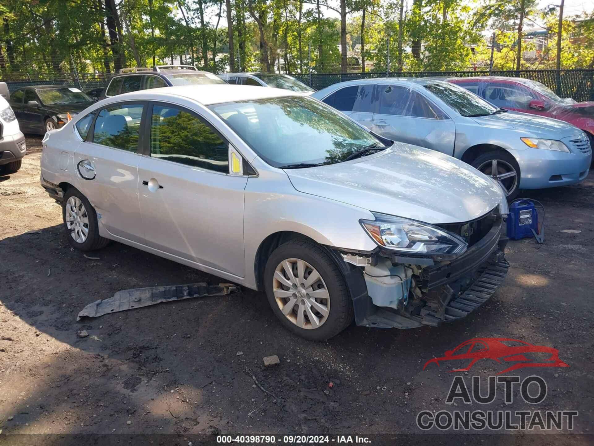 NISSAN SENTRA 2019 - 3N1AB7AP8KY268812