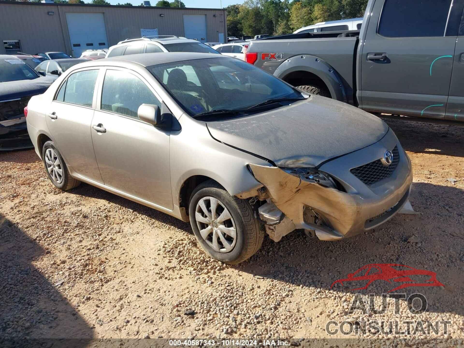 TOYOTA COROLLA 2009 - 1NXBU40E09Z072379