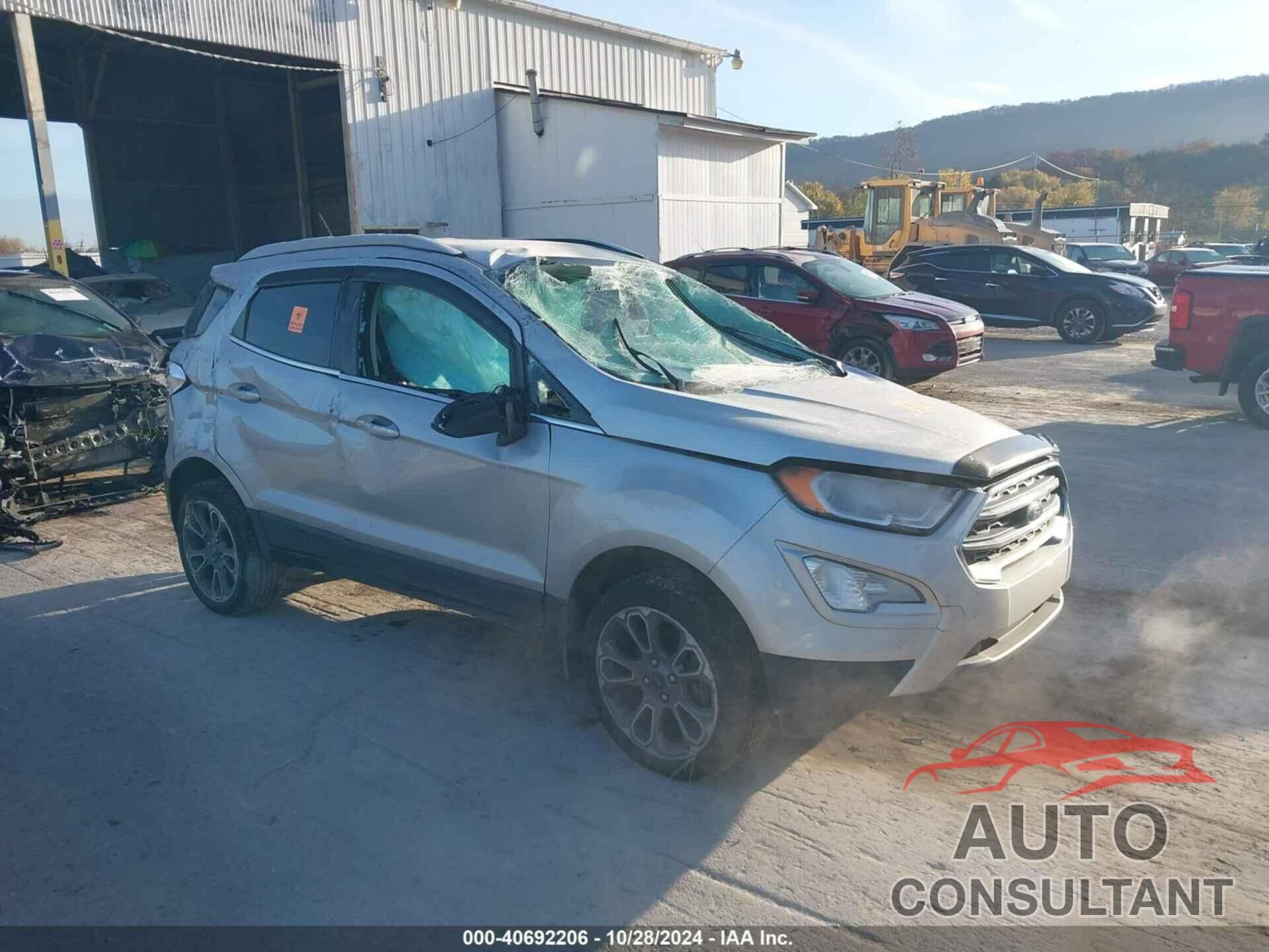 FORD ECOSPORT 2019 - MAJ6S3KL2KC254538