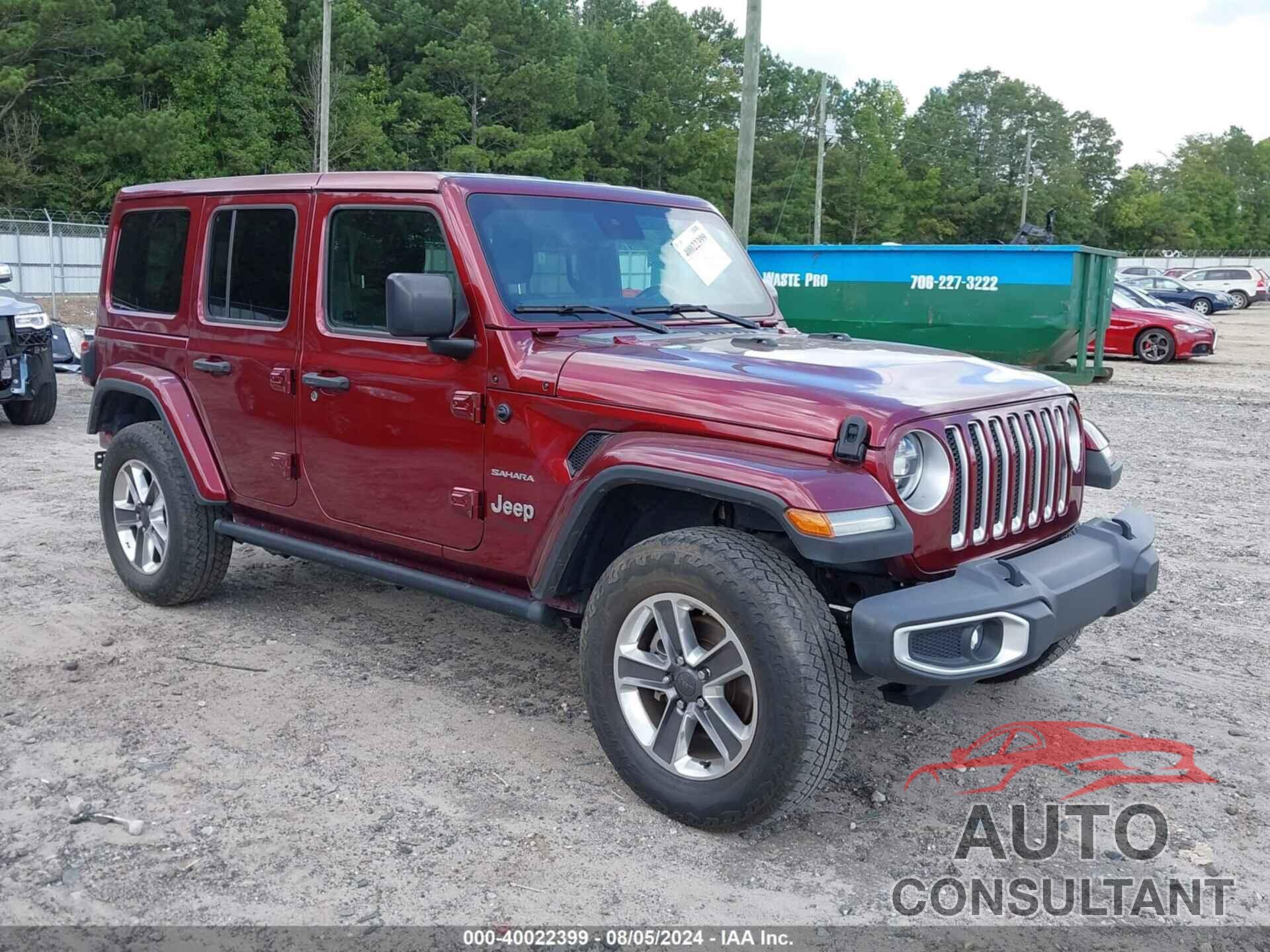 JEEP WRANGLER UNLIMITED 2021 - 1C4HJXEG0MW572977