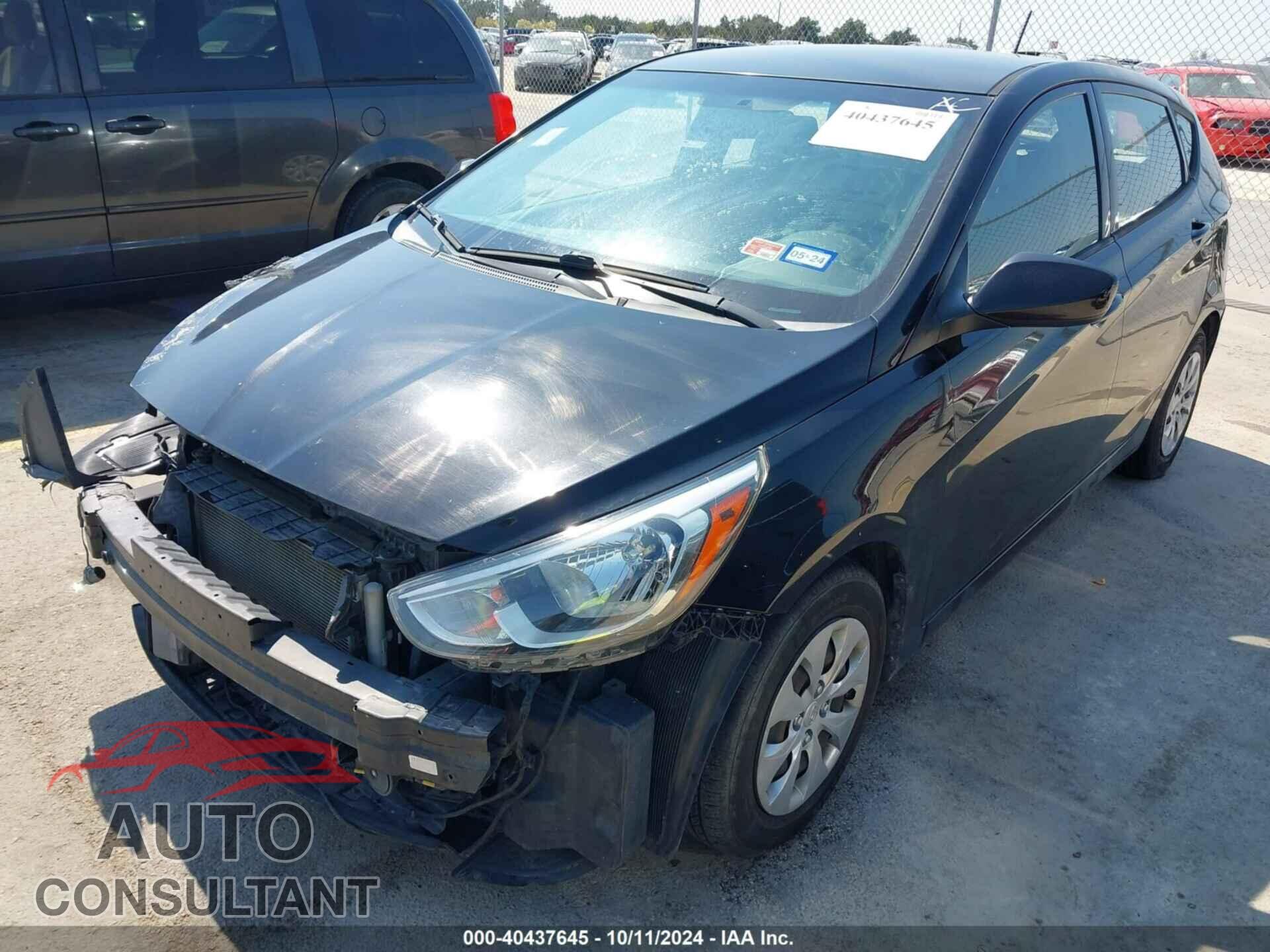 HYUNDAI ACCENT 2017 - KMHCT5AEXHU366155
