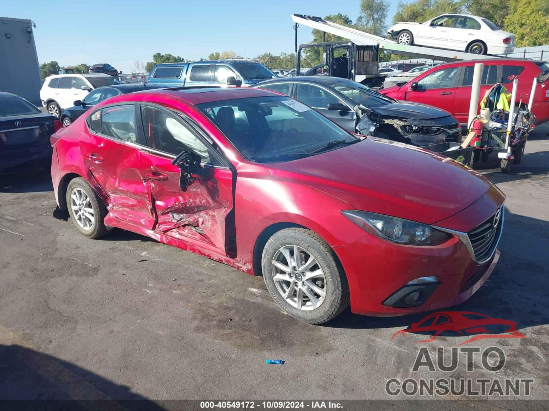 MAZDA MAZDA3 2016 - JM1BM1V77G1299967