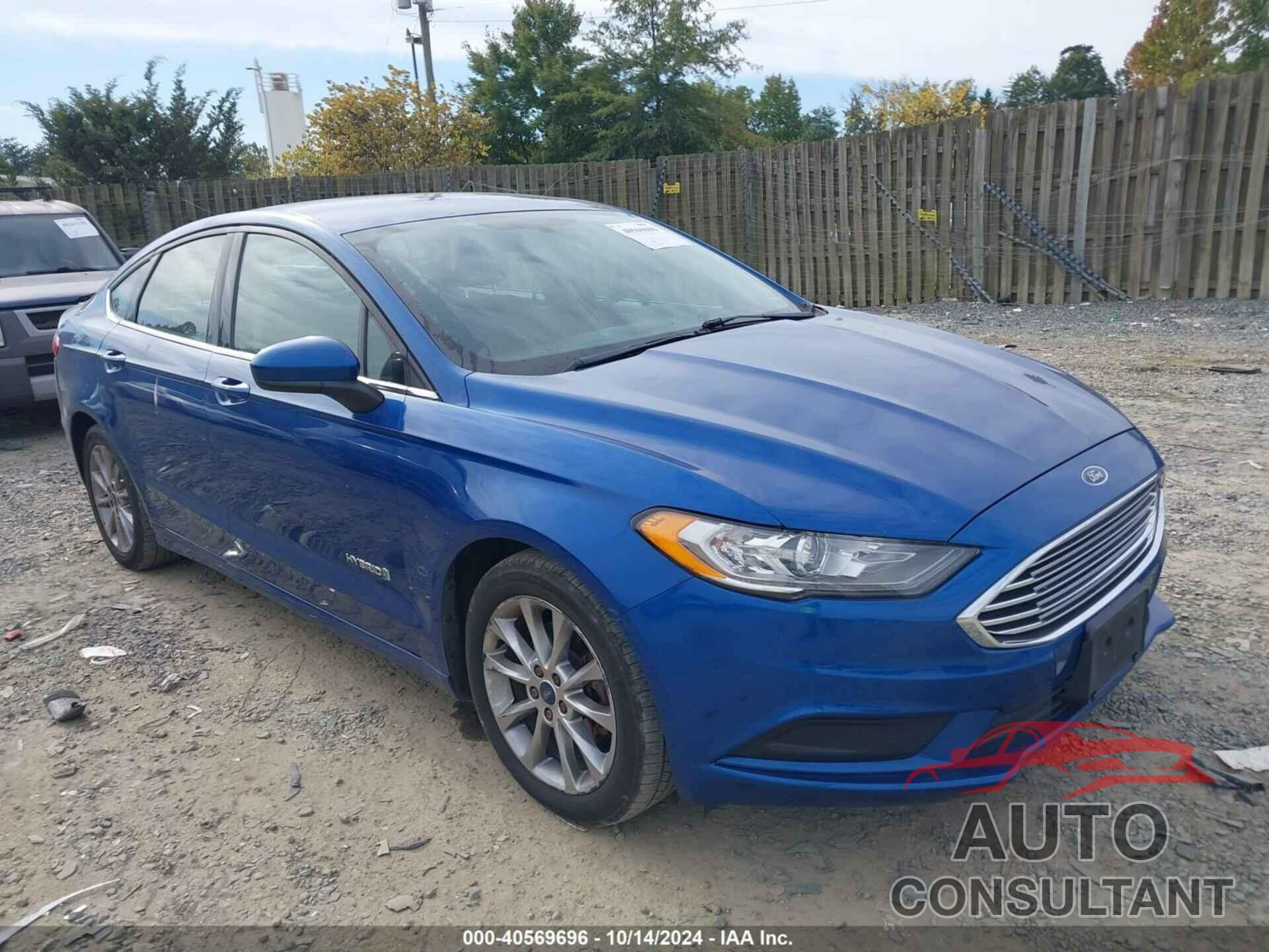 FORD FUSION HYBRID 2017 - 3FA6P0LU6HR381715