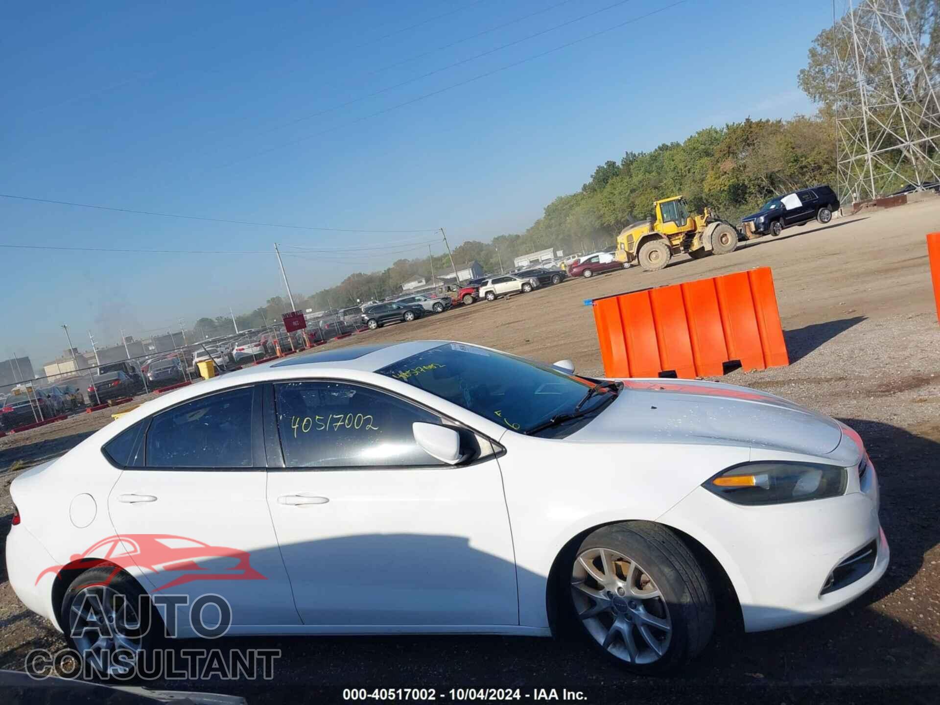 DODGE DART 2013 - 1C3CDFBA5DD332514