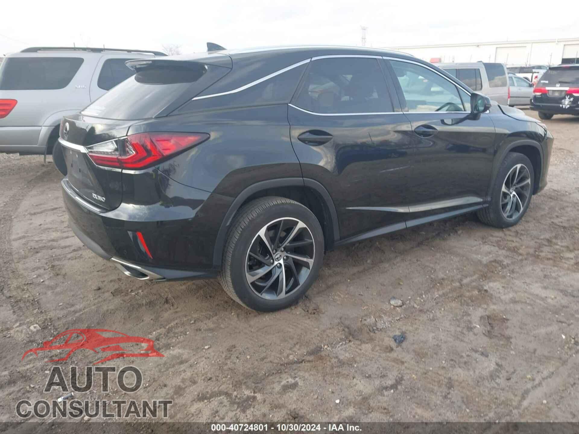 LEXUS RX 2018 - 2T2BZMCA0JC144192