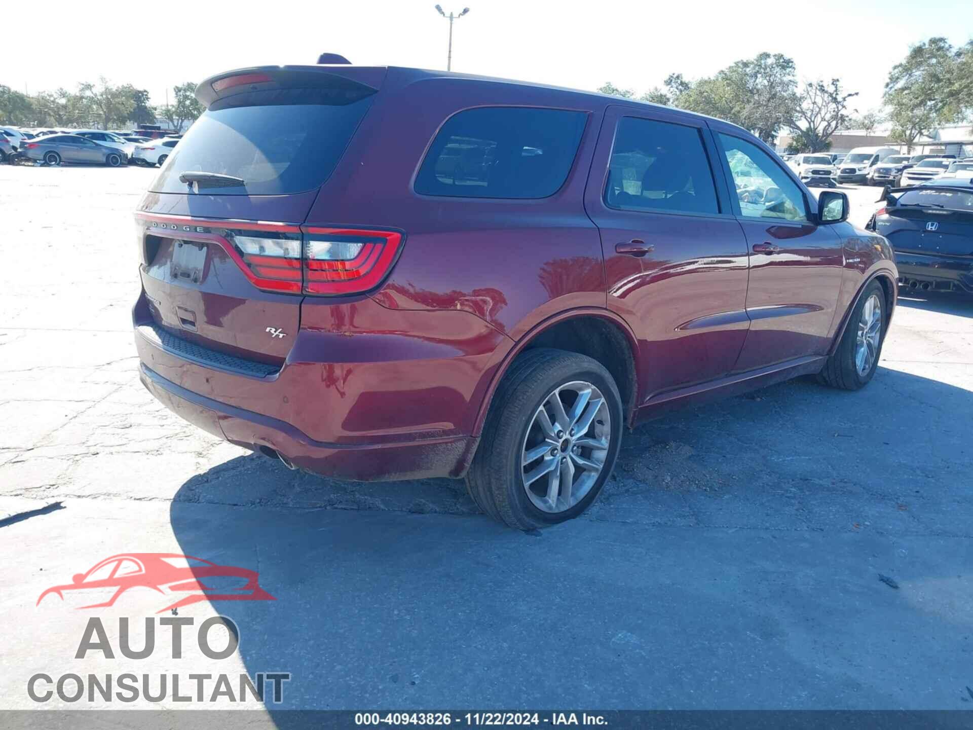 DODGE DURANGO 2022 - 1C4SDHCTXNC226392