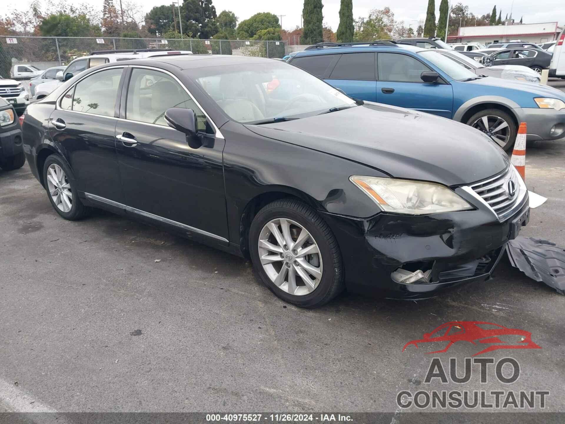 LEXUS ES 350 2012 - JTHBK1EGXC2492347