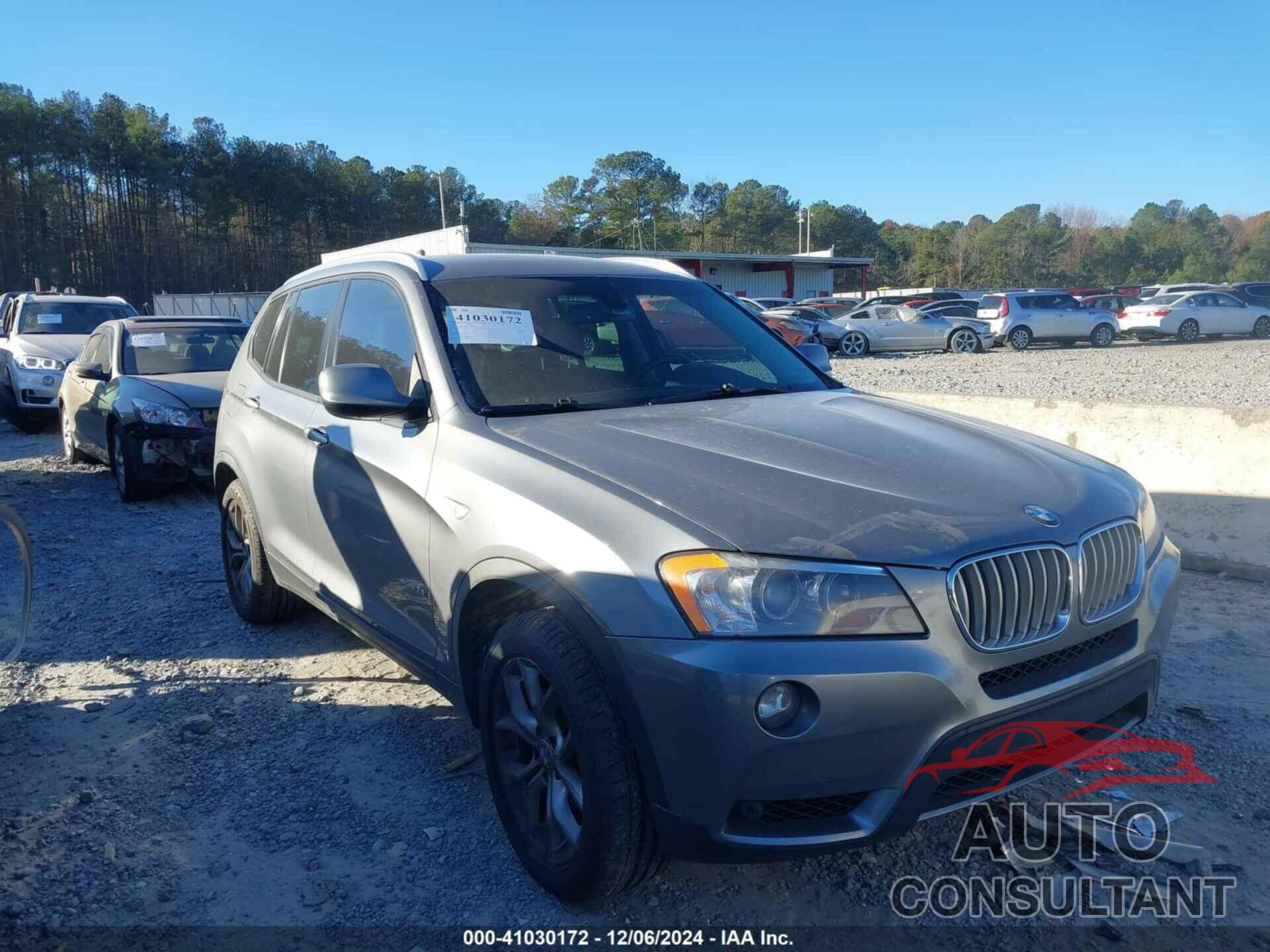 BMW X3 2013 - 5UXWX7C59DL977565