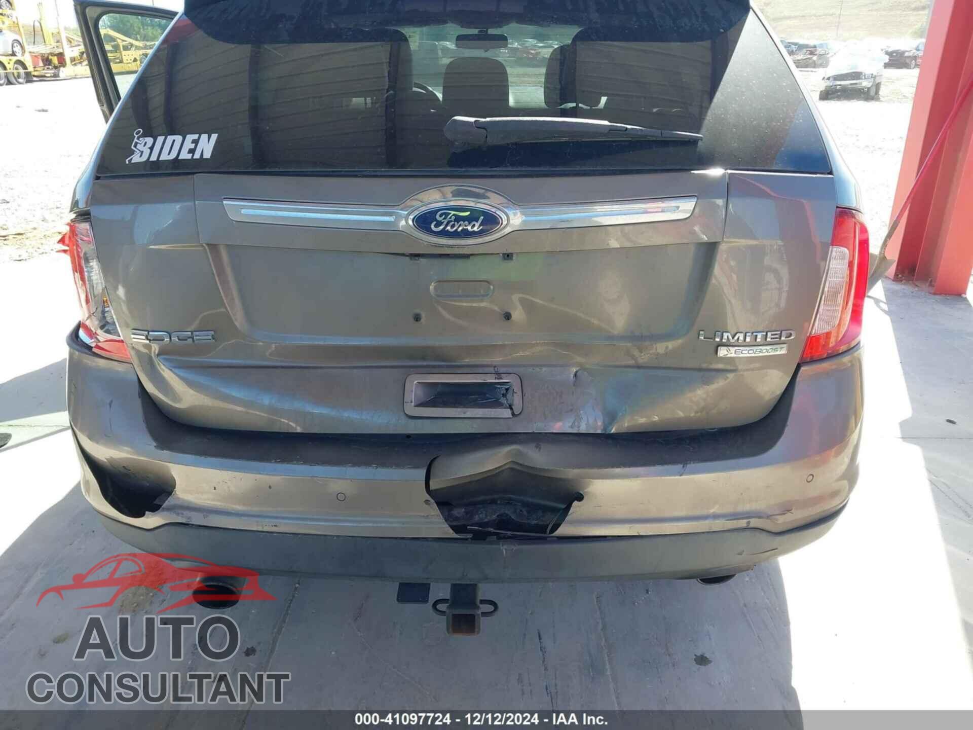 FORD EDGE 2012 - 2FMDK3K99CBA25986