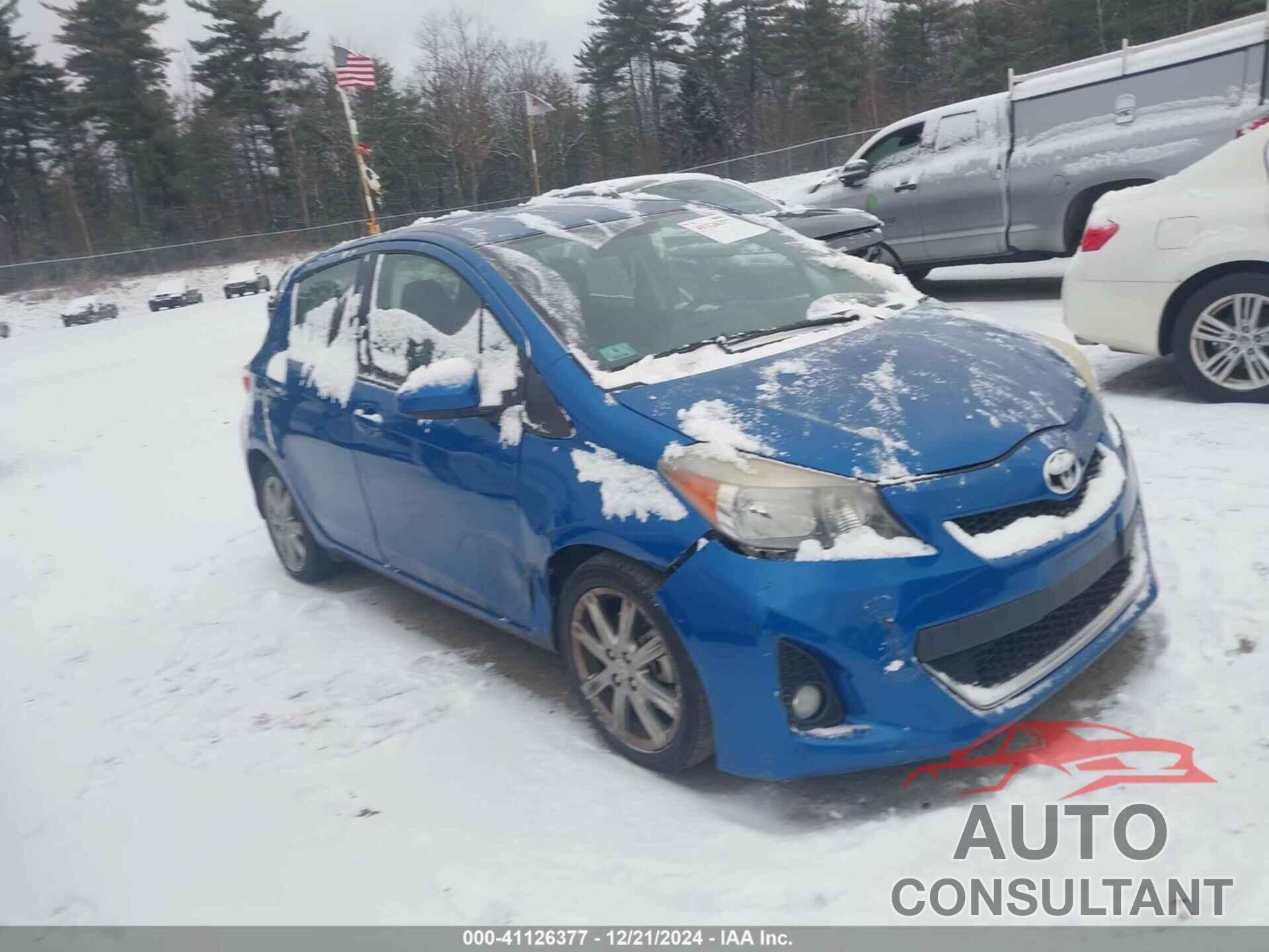 TOYOTA YARIS 2012 - JTDKTUD35CD513477
