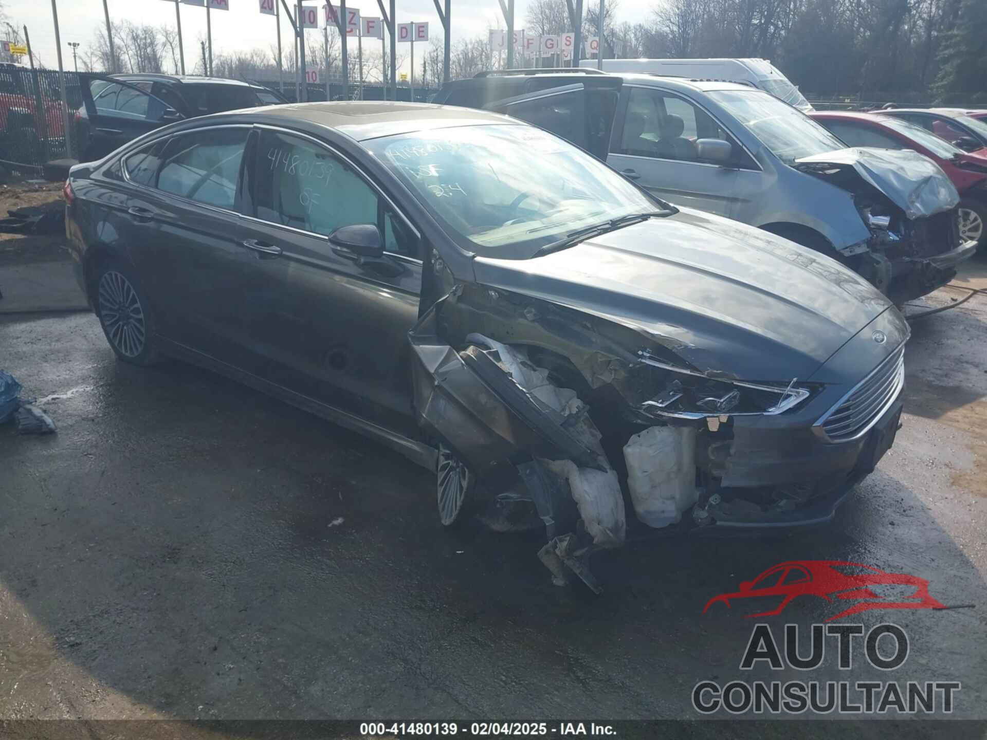 FORD FUSION 2017 - 3FA6P0T94HR218573