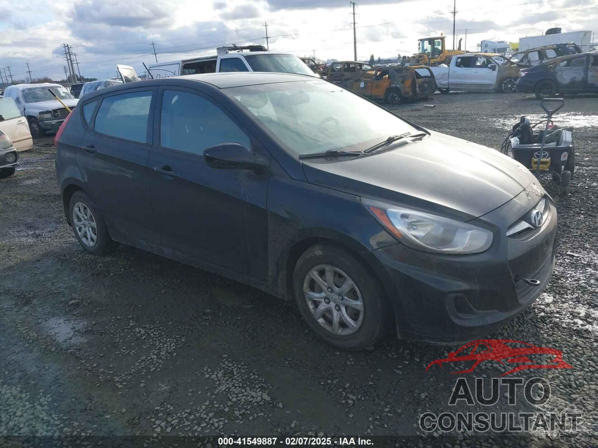 HYUNDAI ACCENT 2014 - KMHCT5AE6EU177191