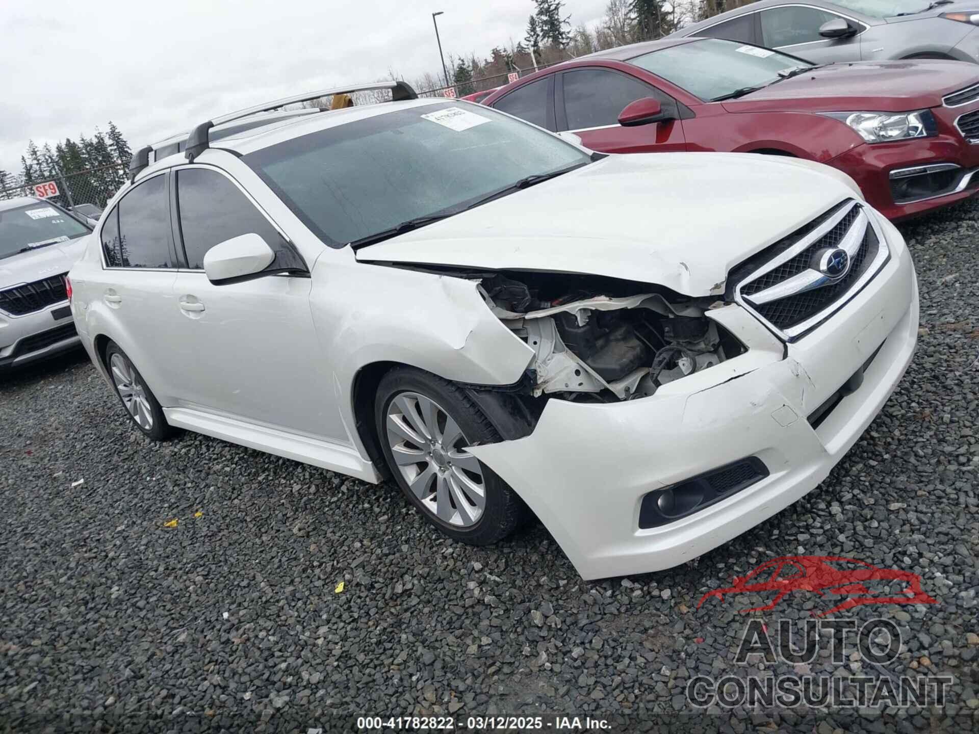 SUBARU LEGACY 2010 - 4S3BMBK69A3242201
