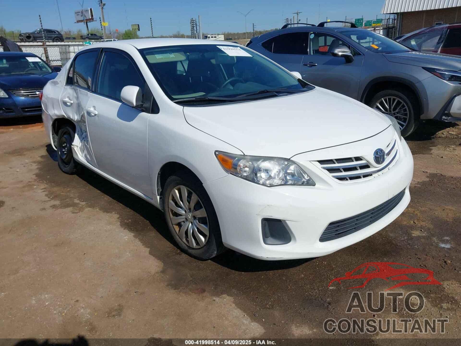 TOYOTA COROLLA 2013 - 5YFBU4EE4DP206863