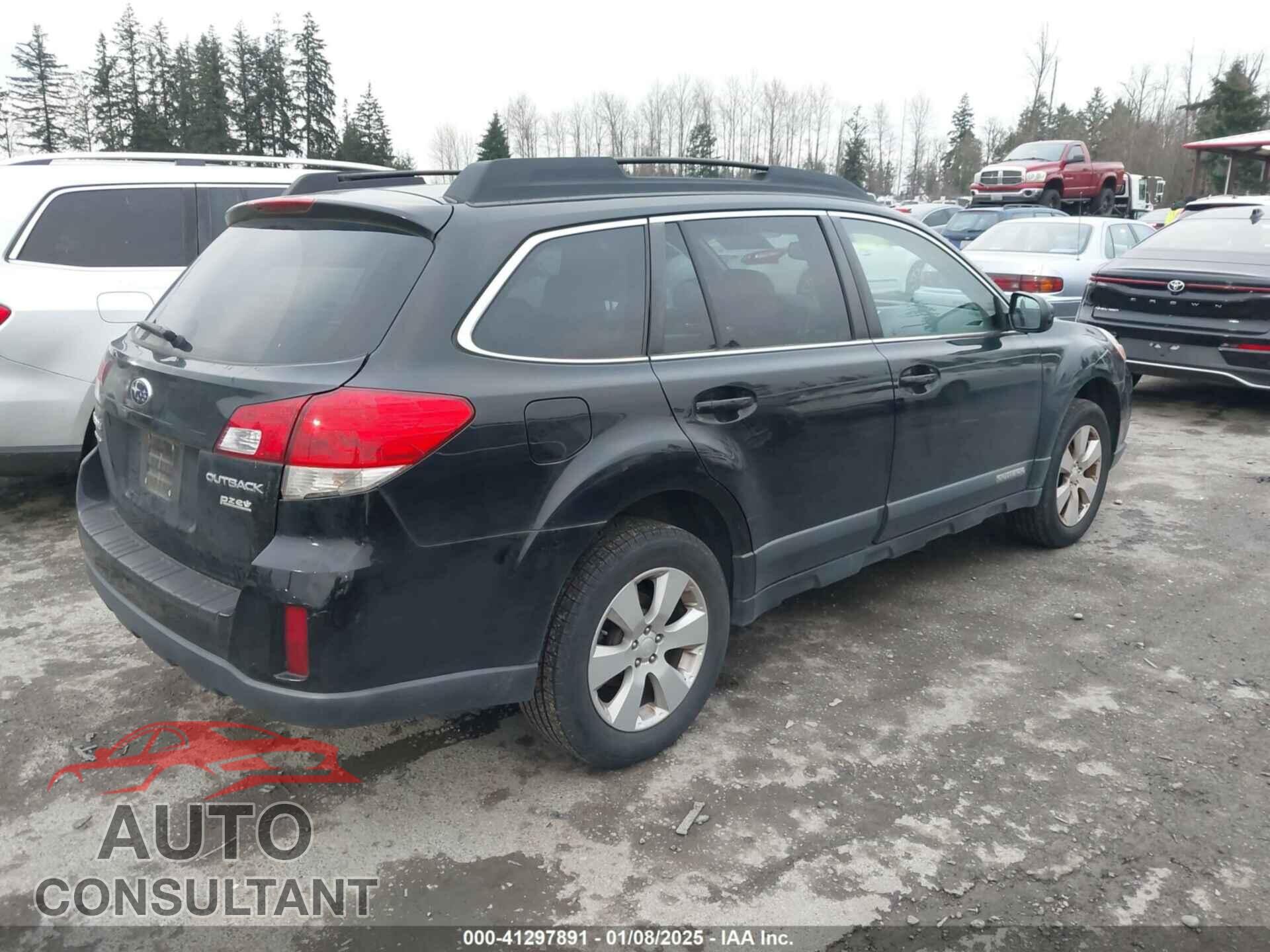 SUBARU OUTBACK 2012 - 4S4BRBCC6C3295281