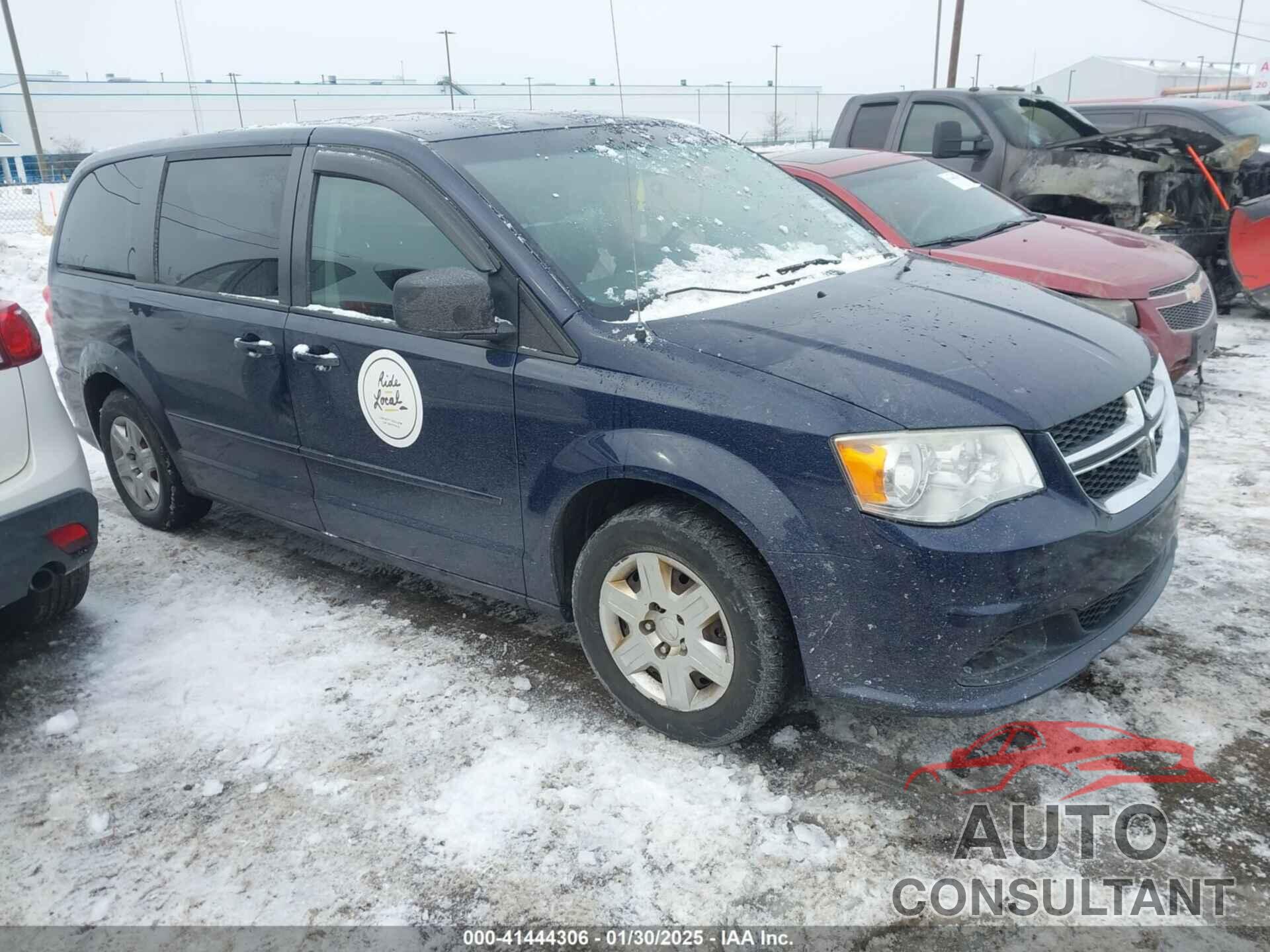 DODGE GRAND CARAVAN 2012 - 2C4RDGBG0CR418180
