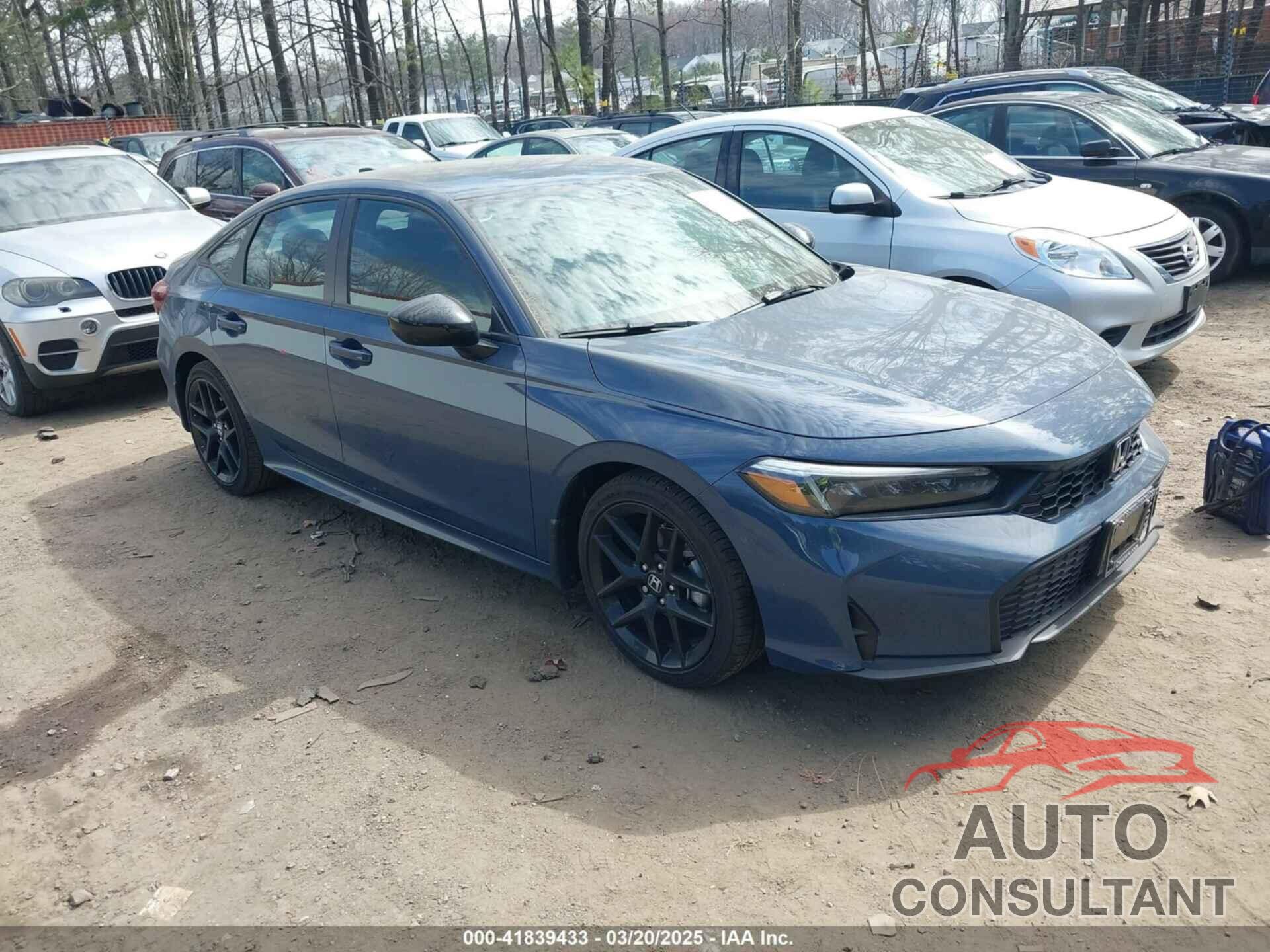 HONDA CIVIC 2025 - 2HGFE2F58SH560536