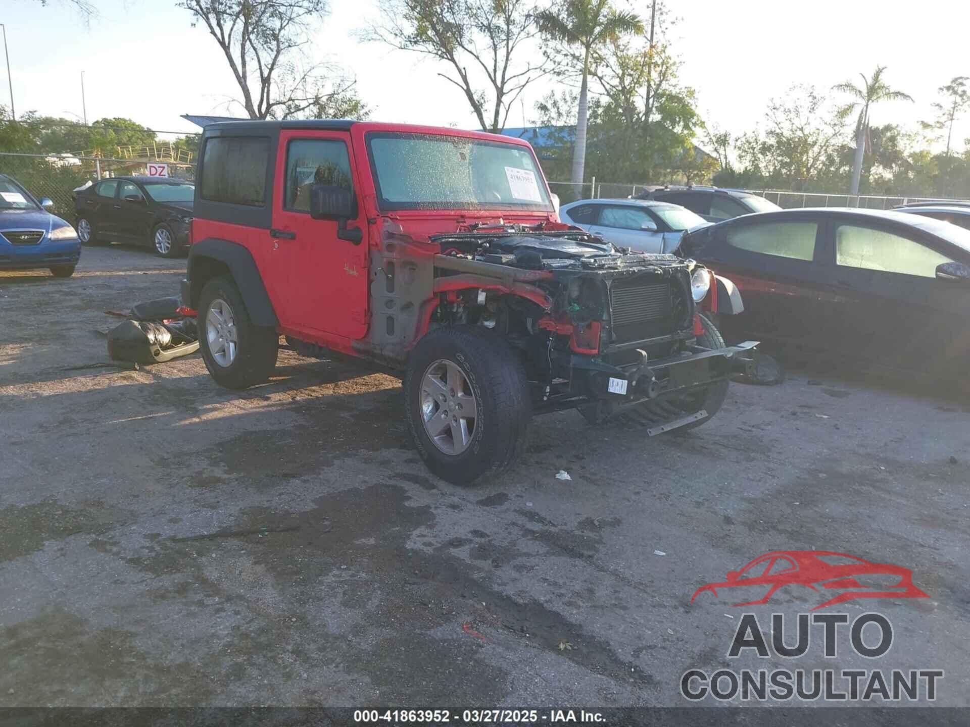 JEEP WRANGLER 2016 - 1C4AJWAG4GL260300