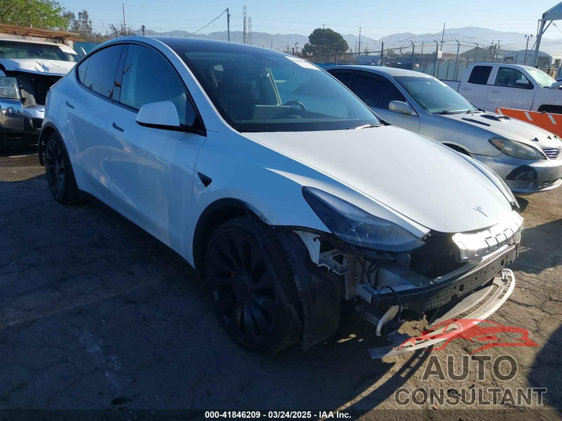 TESLA MODEL Y 2022 - 7SAYGDEFXNF488274