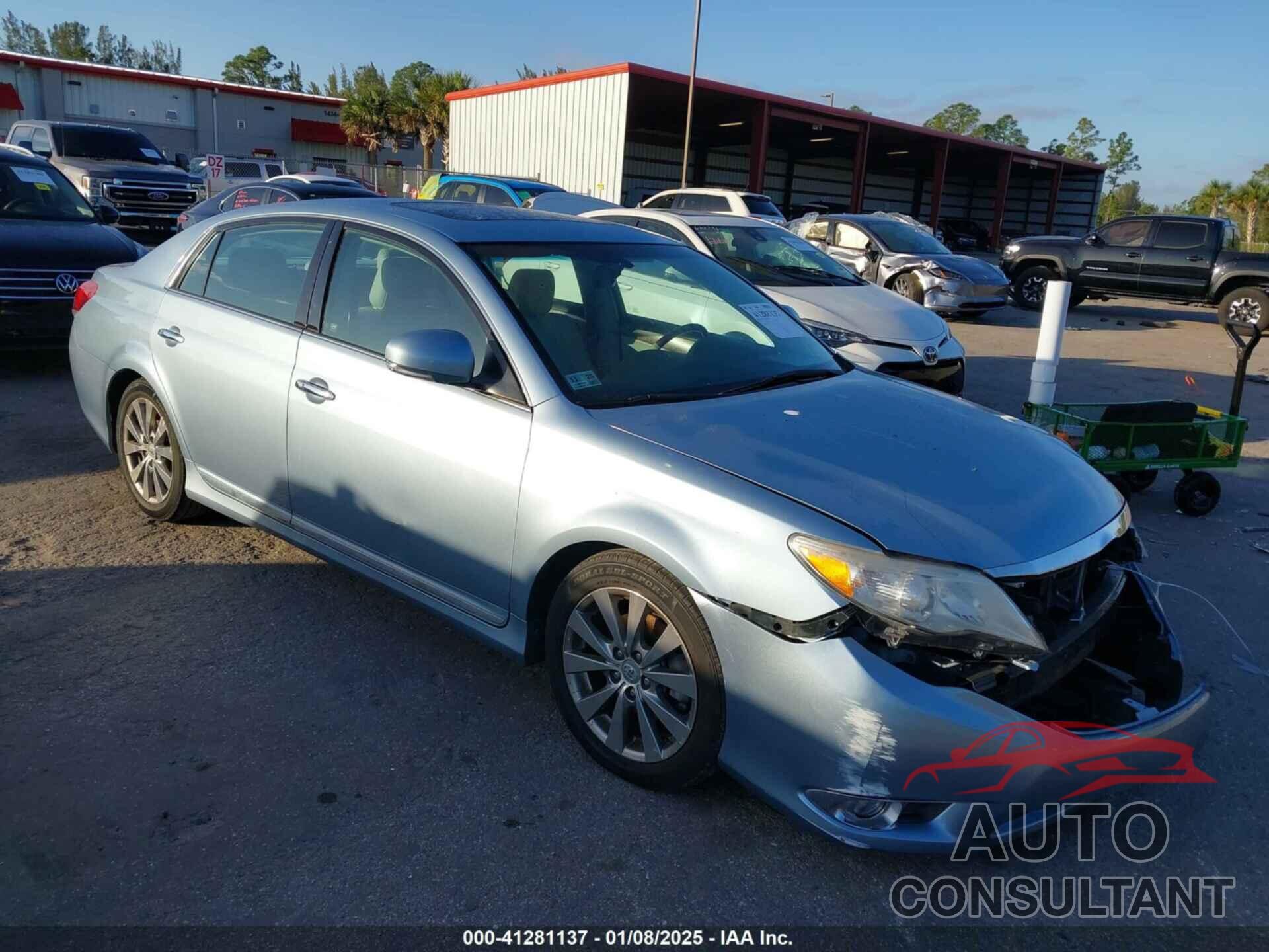 TOYOTA AVALON 2011 - 4T1BK3DB2BU419362
