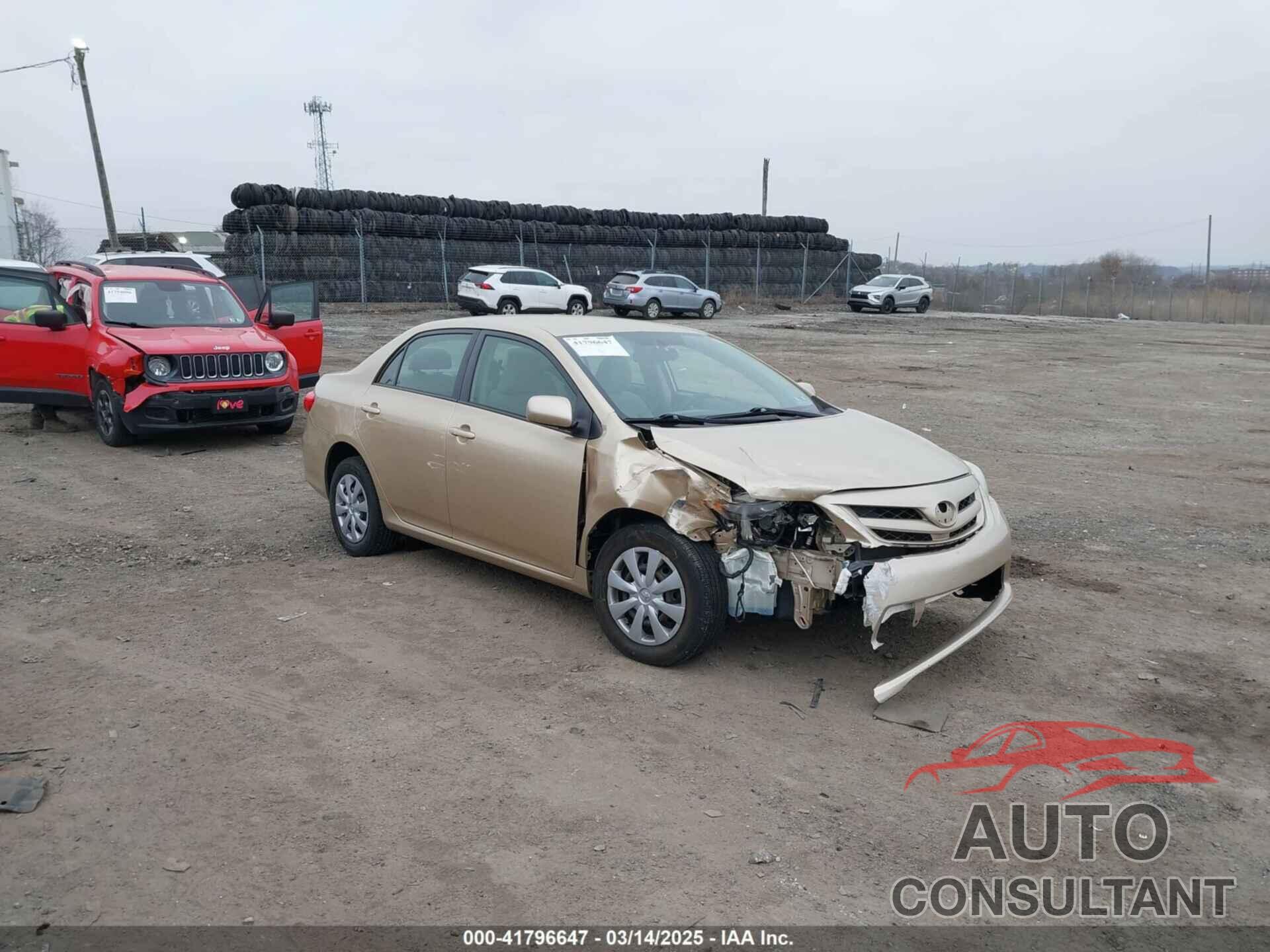 TOYOTA COROLLA 2011 - JTDBU4EE5B9145428