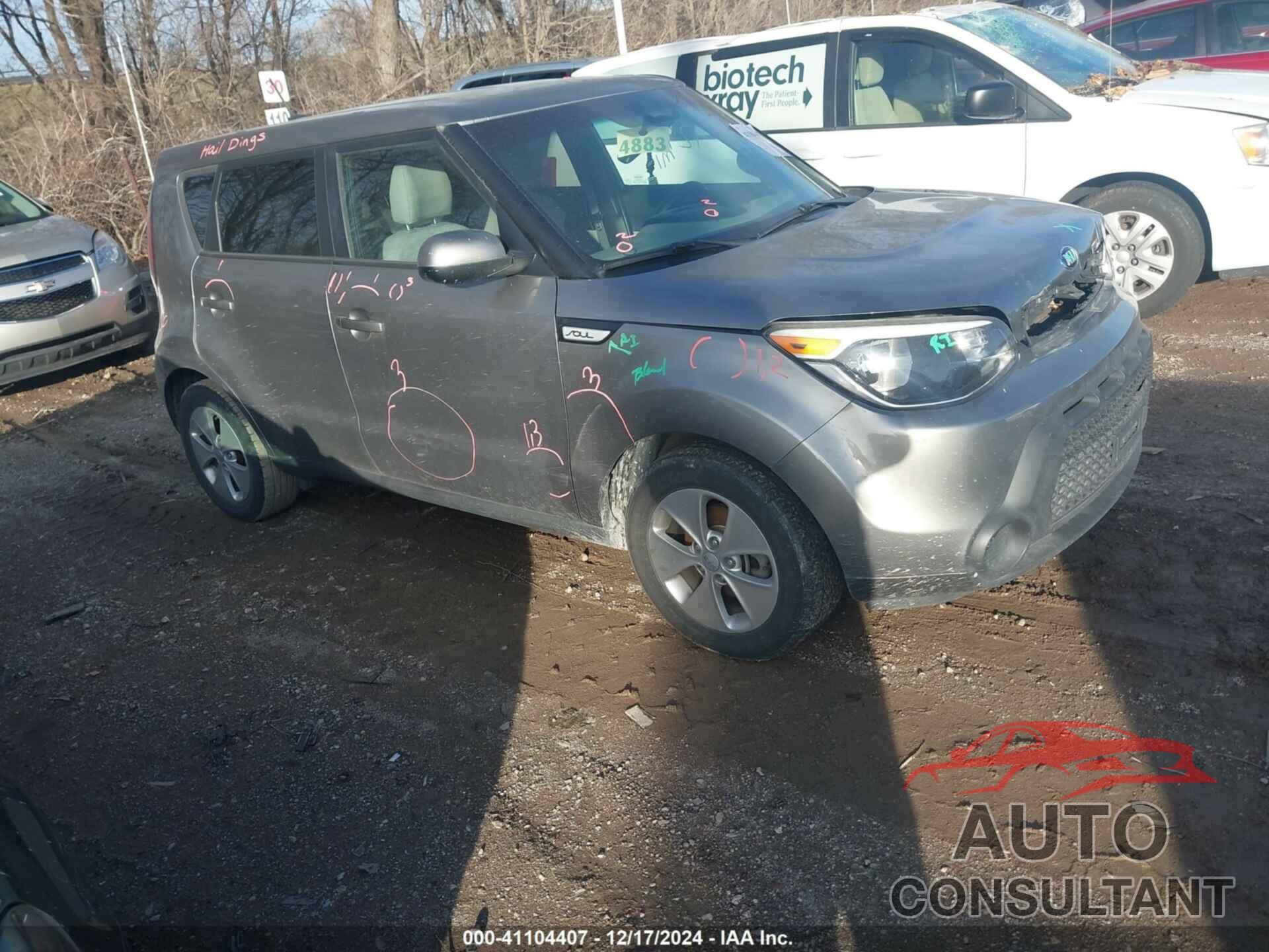 KIA SOUL 2015 - KNDJN2A27F7220589