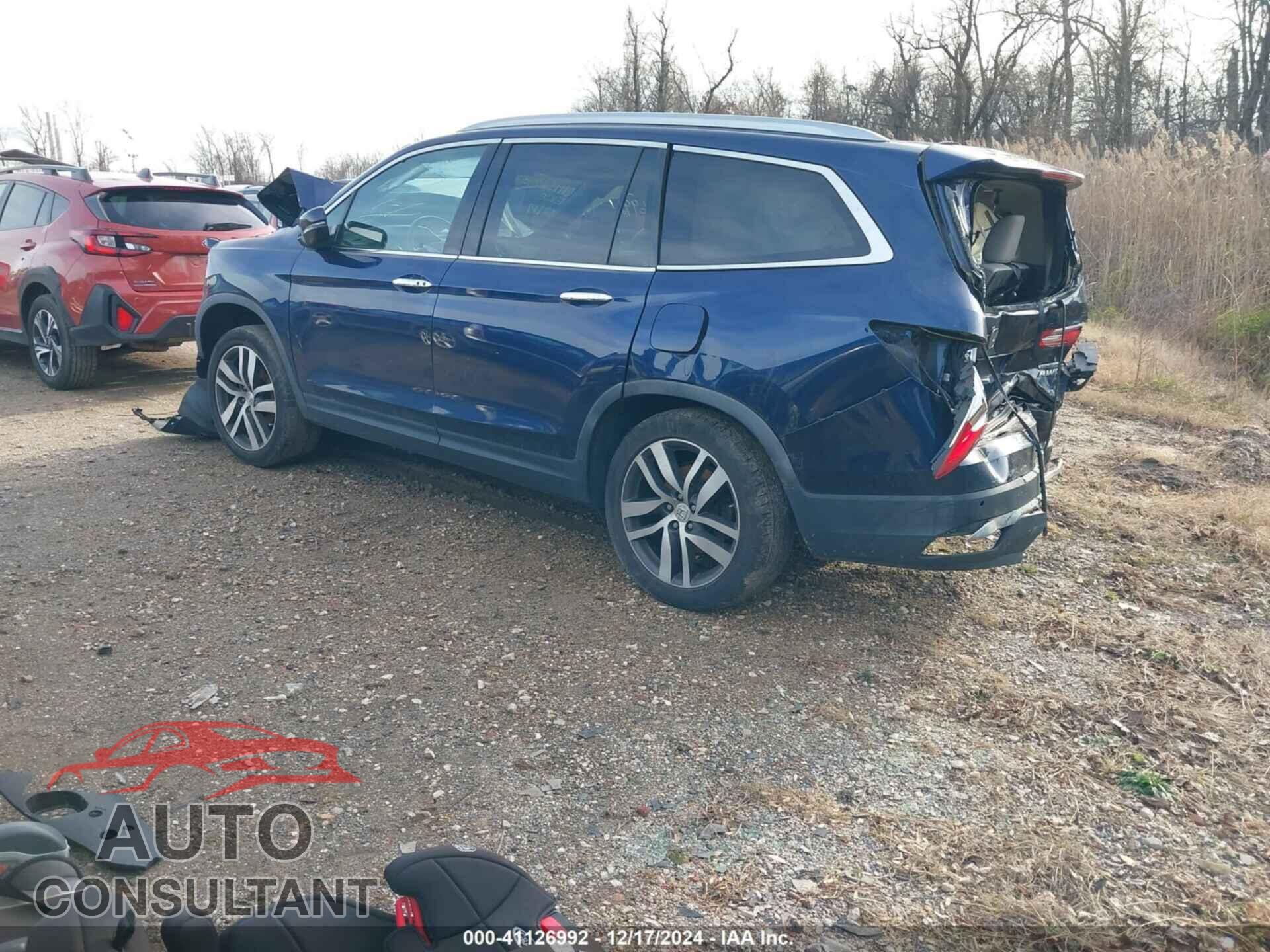 HONDA PILOT 2017 - 5FNYF6H91HB005115