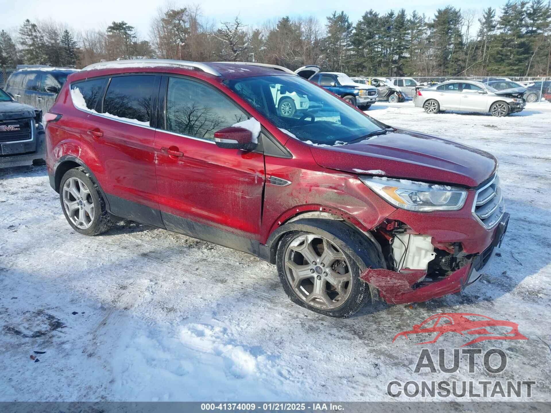 FORD ESCAPE 2017 - 1FMCU9J98HUD33372