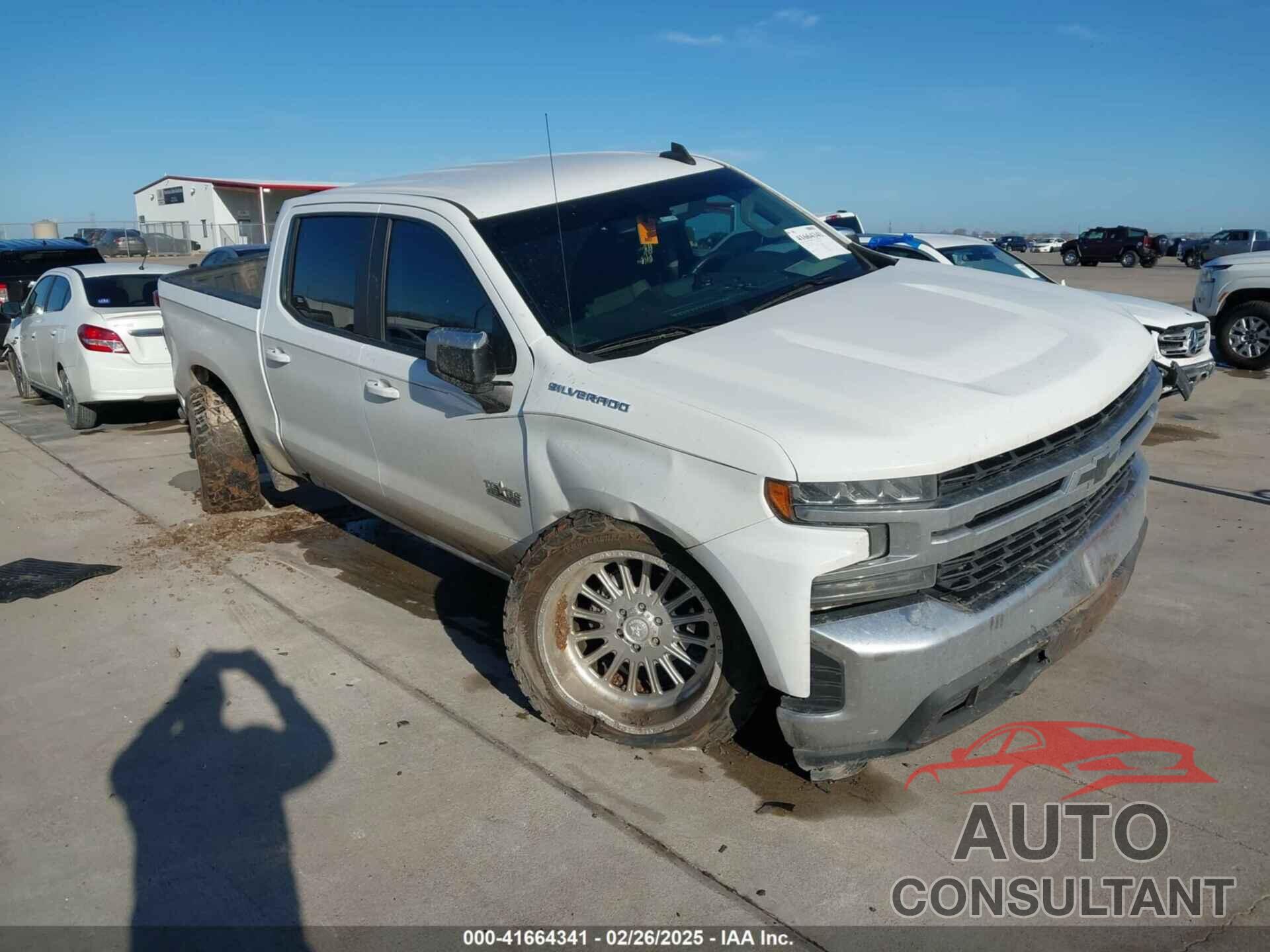 CHEVROLET SILVERADO 1500 2021 - 3GCPWCED2MG100984