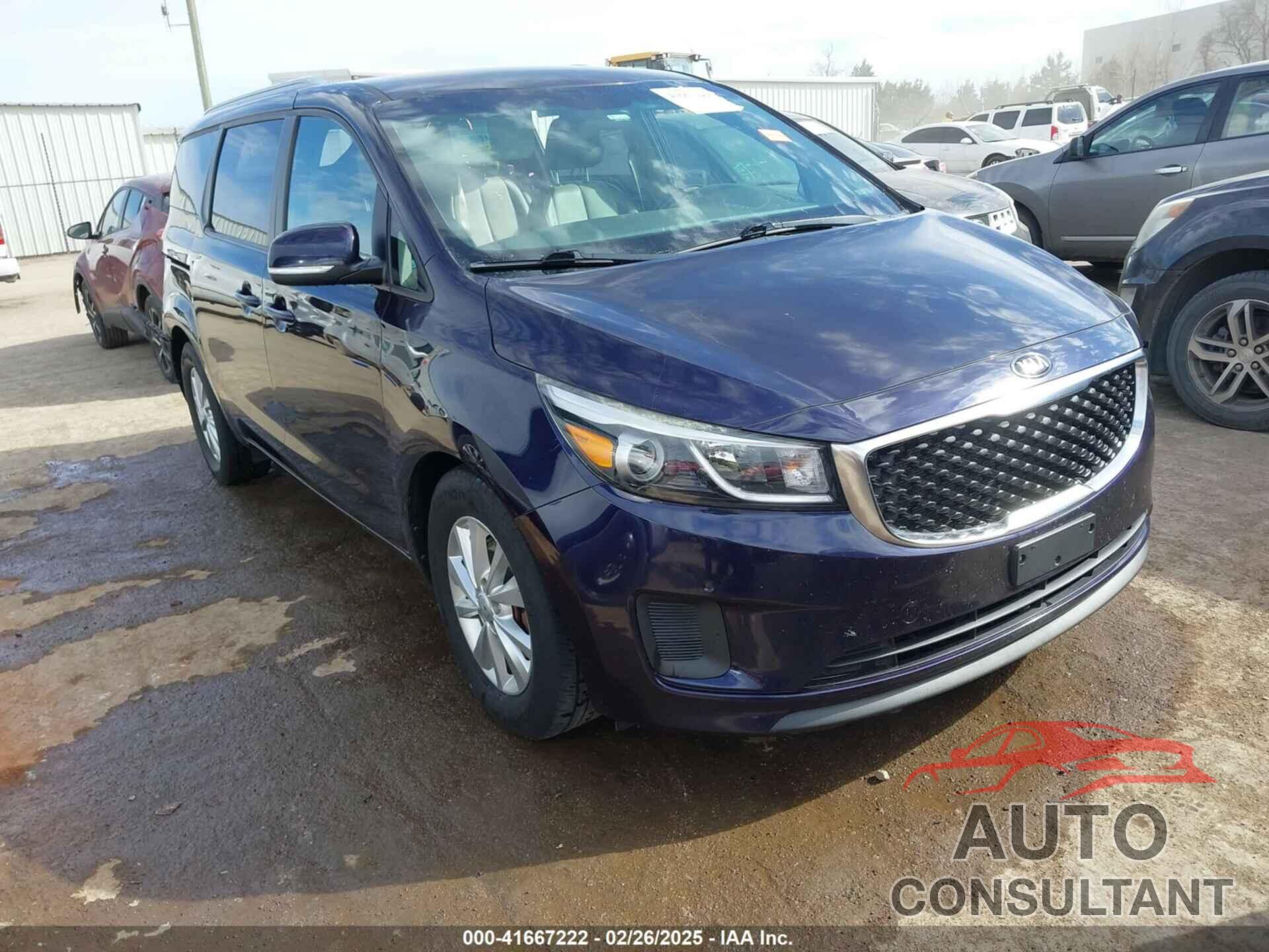 KIA SEDONA 2018 - KNDMB5C15J6390850