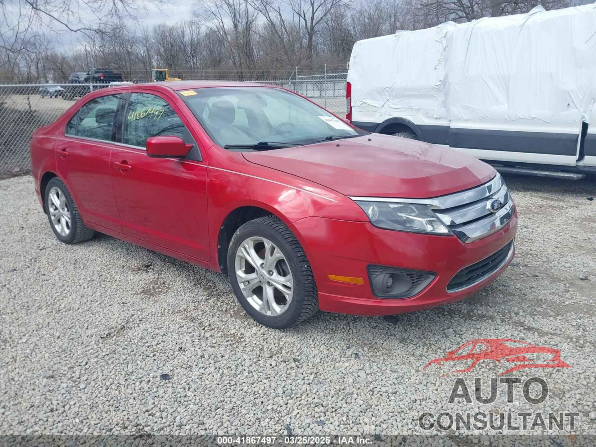 FORD FUSION 2012 - 3FAHP0HA5CR392236
