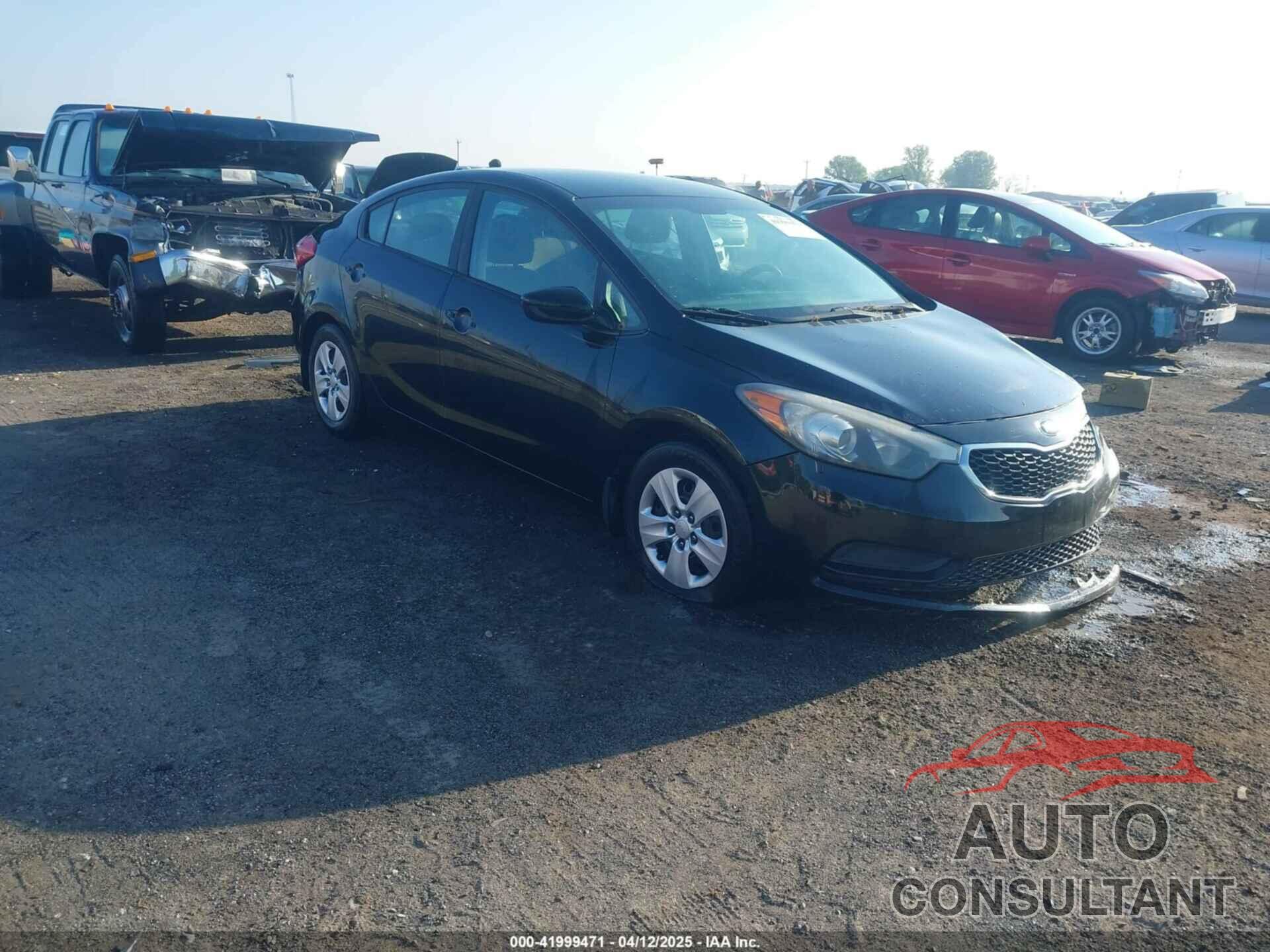 KIA FORTE 2016 - KNAFK4A65G5593525
