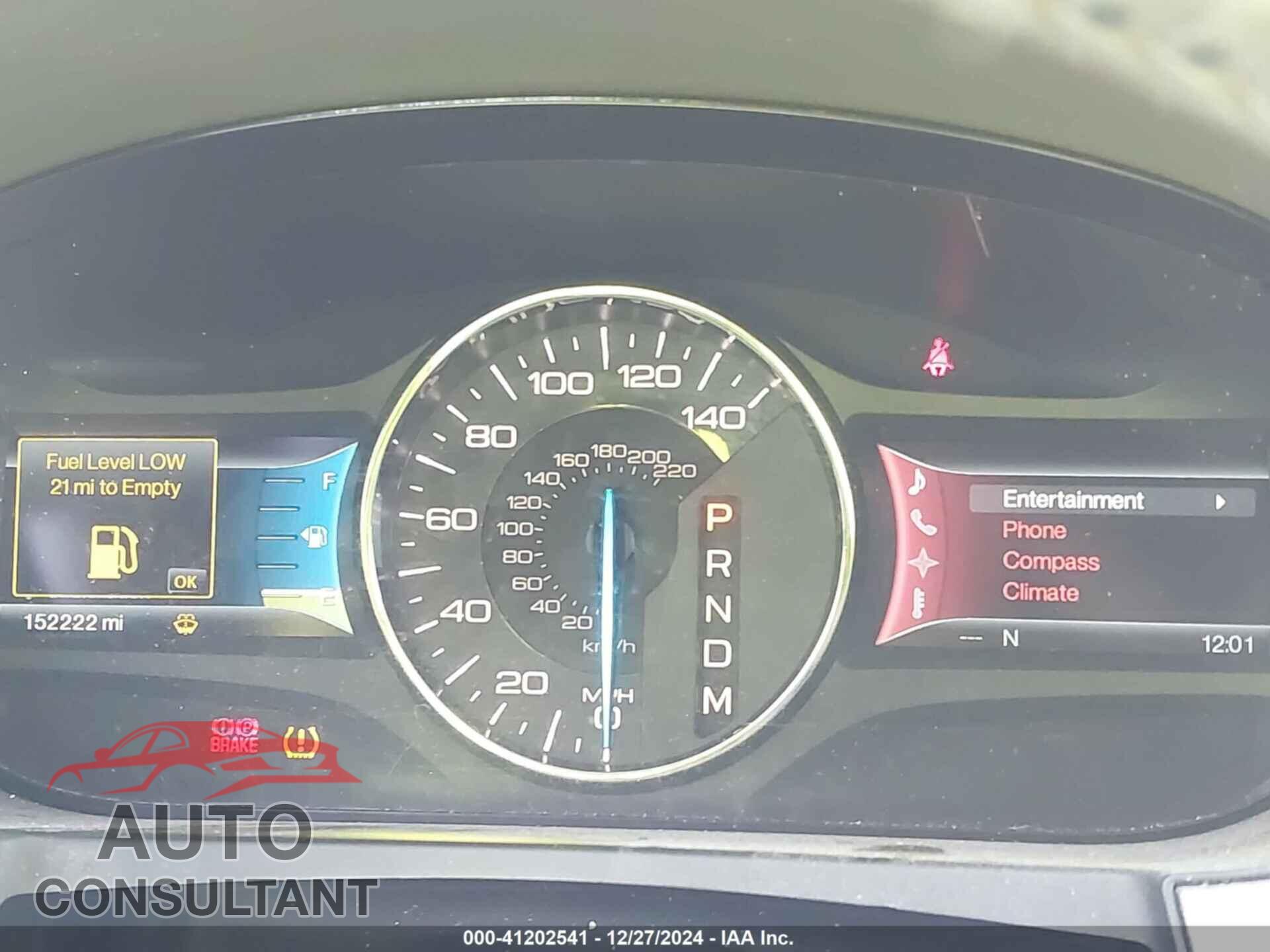 FORD EDGE 2011 - 2FMDK3JC2BBB00281