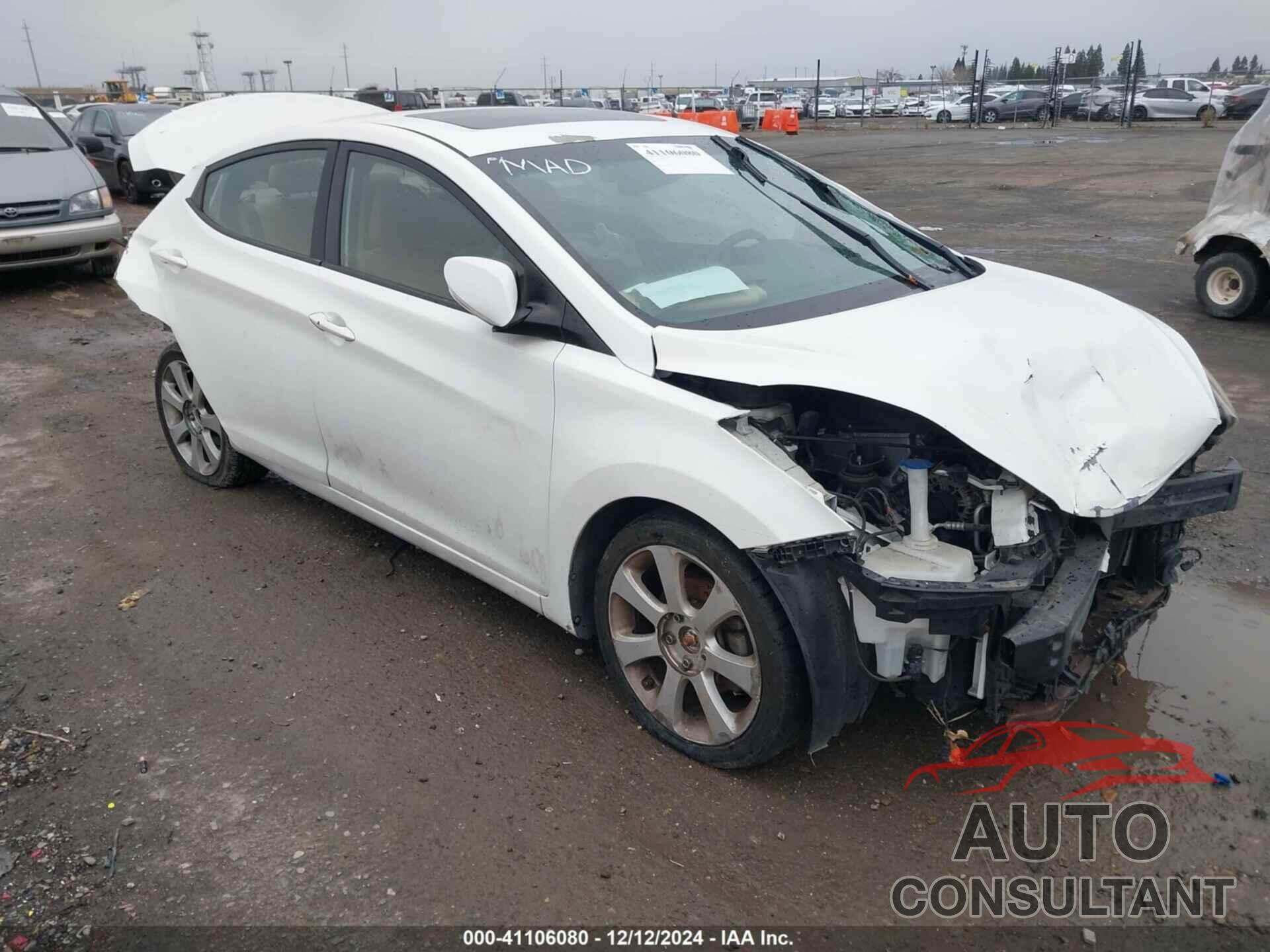 HYUNDAI ELANTRA 2013 - 5NPDH4AE8DH252714