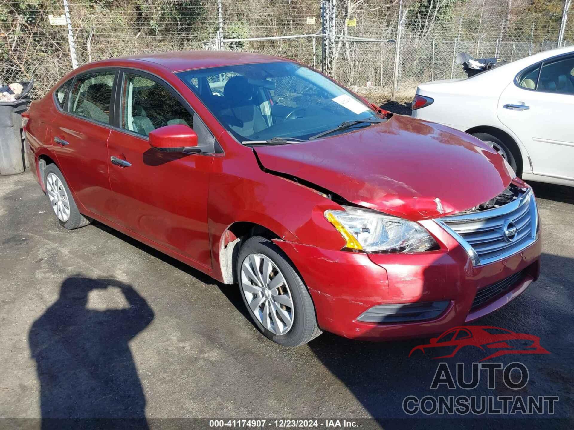 NISSAN SENTRA 2015 - 3N1AB7AP0FY216371