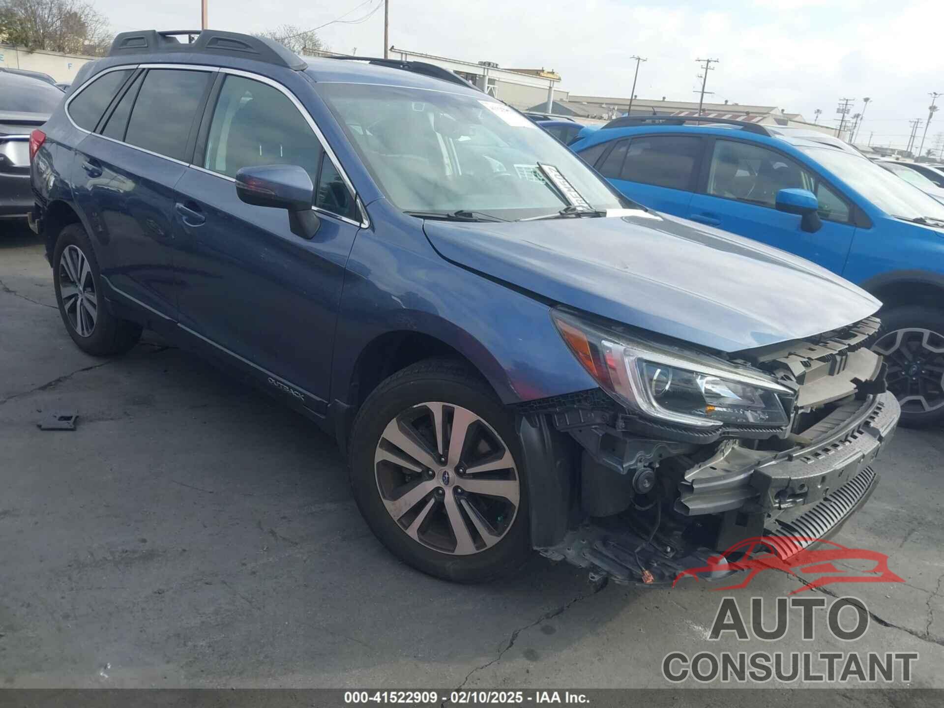 SUBARU OUTBACK 2018 - 4S4BSAFC8J3245781