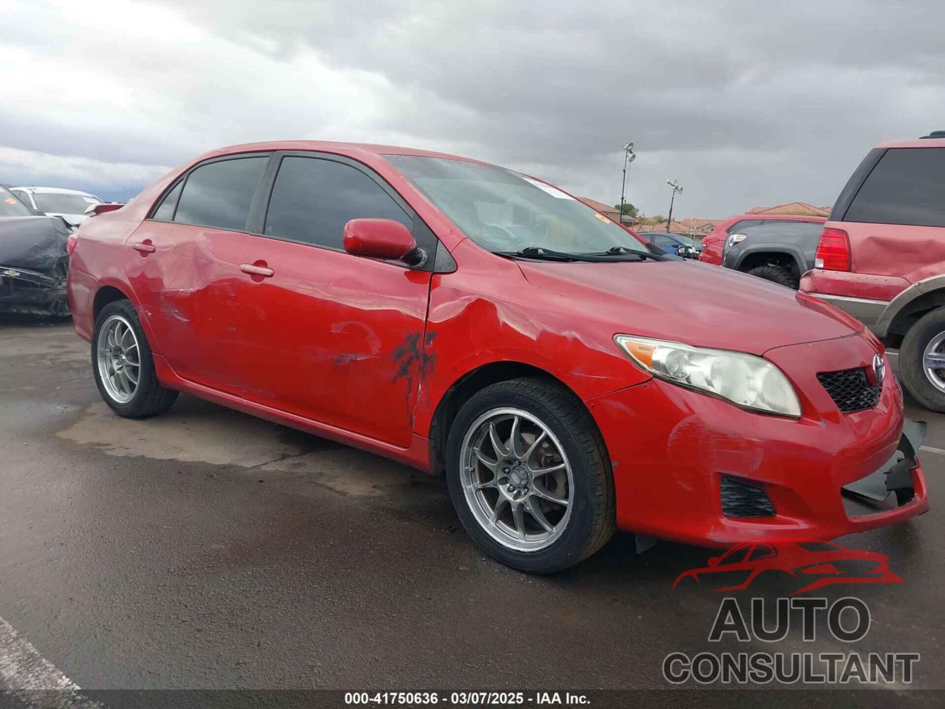 TOYOTA COROLLA 2010 - 2T1BU4EE9AC530287